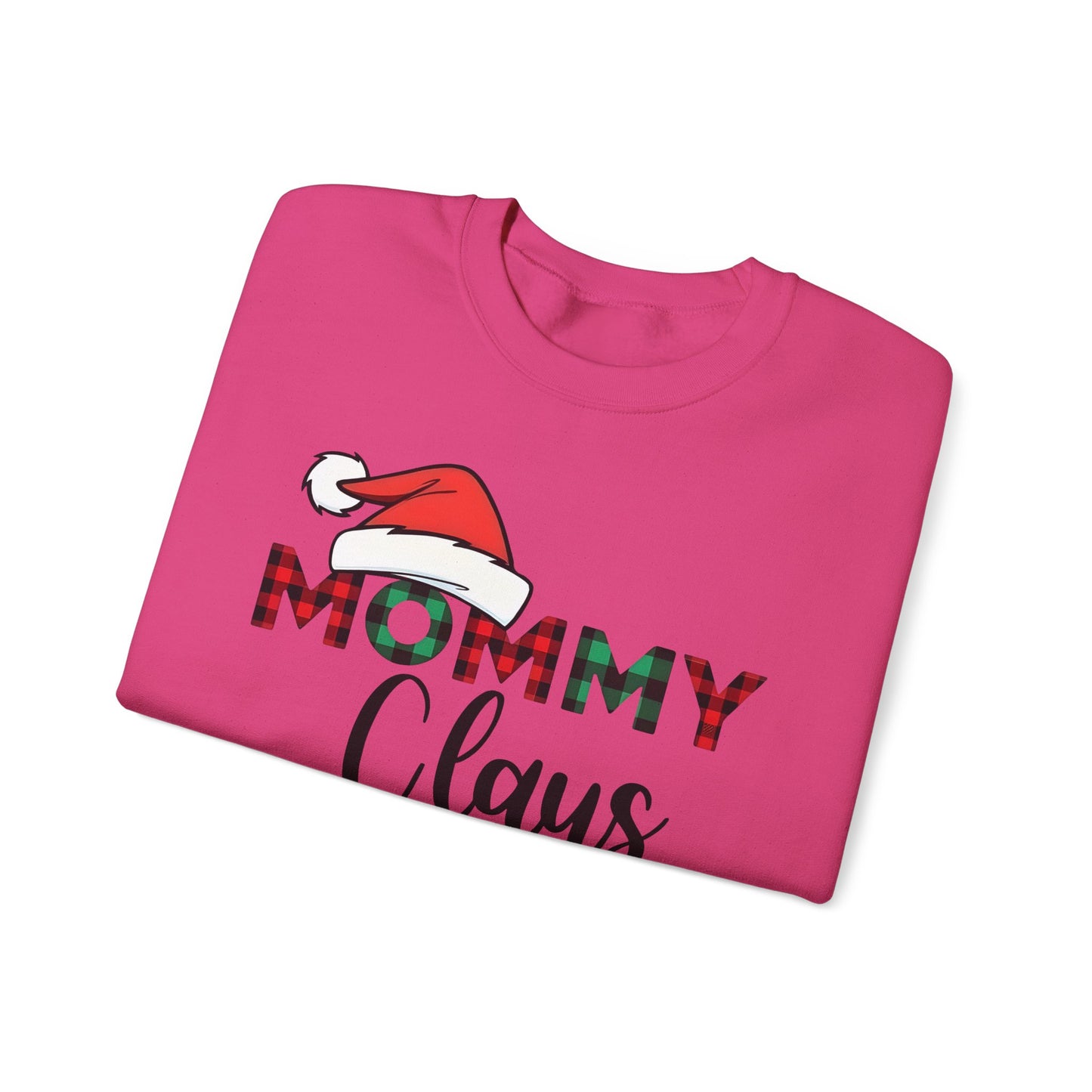 🎅❤️ Mommy Claus Sweatshirt – Festive Holiday Cheer in Cozy Style ❄️✨