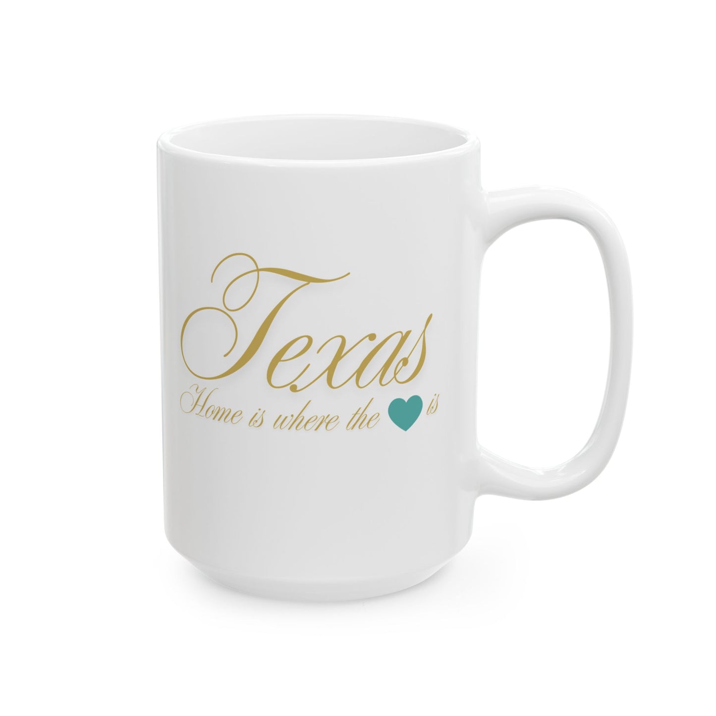 ☕ Home is Where the ❤️ Is – Texas Mug – Southern Pride in Every Sip 🤠