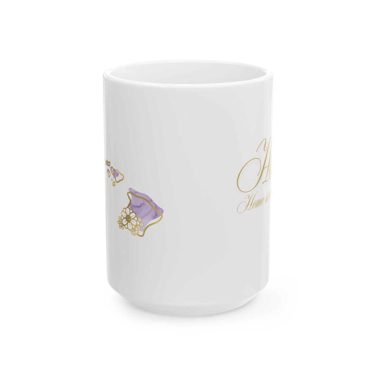 ☕ Home is Where the ❤️ Is – Hawaii Mug – Island Love in Every Sip 🌺