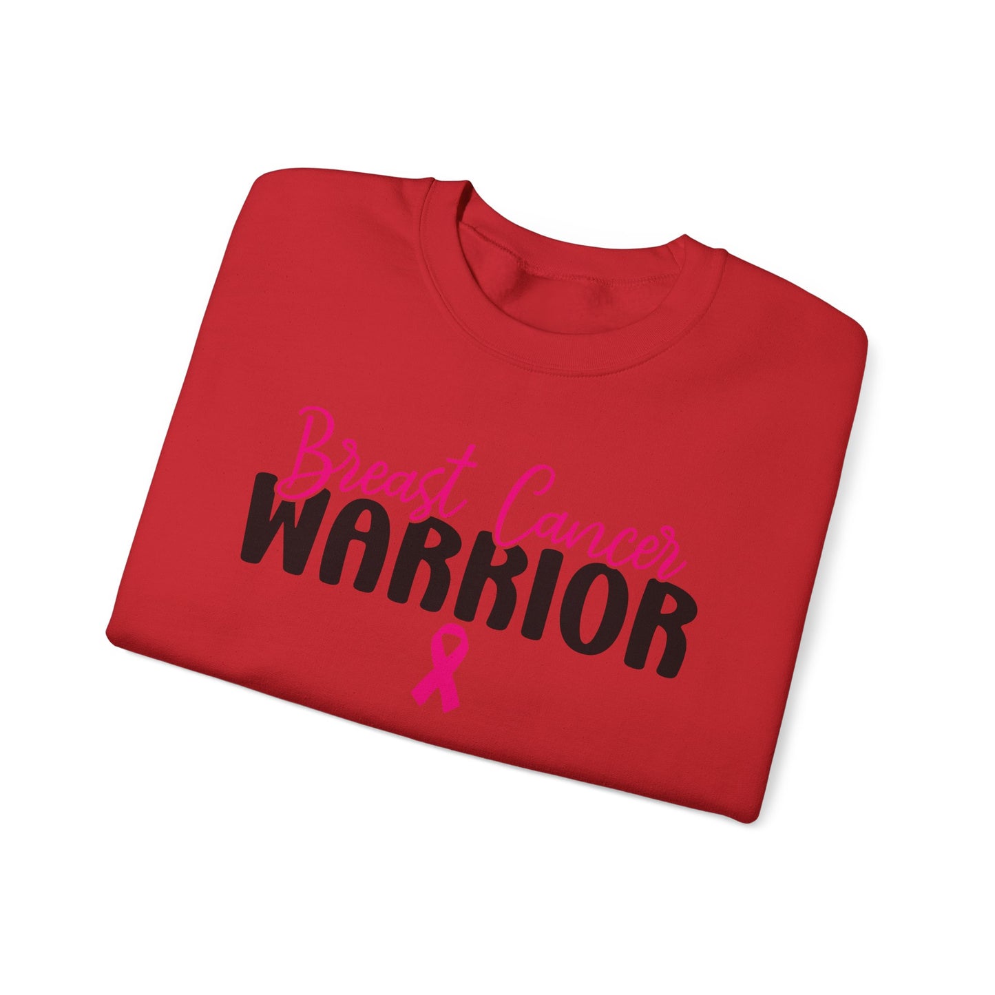 🎀💪 Breast Cancer Warrior Sweatshirt – Survivor Strength & Awareness Crewneck
