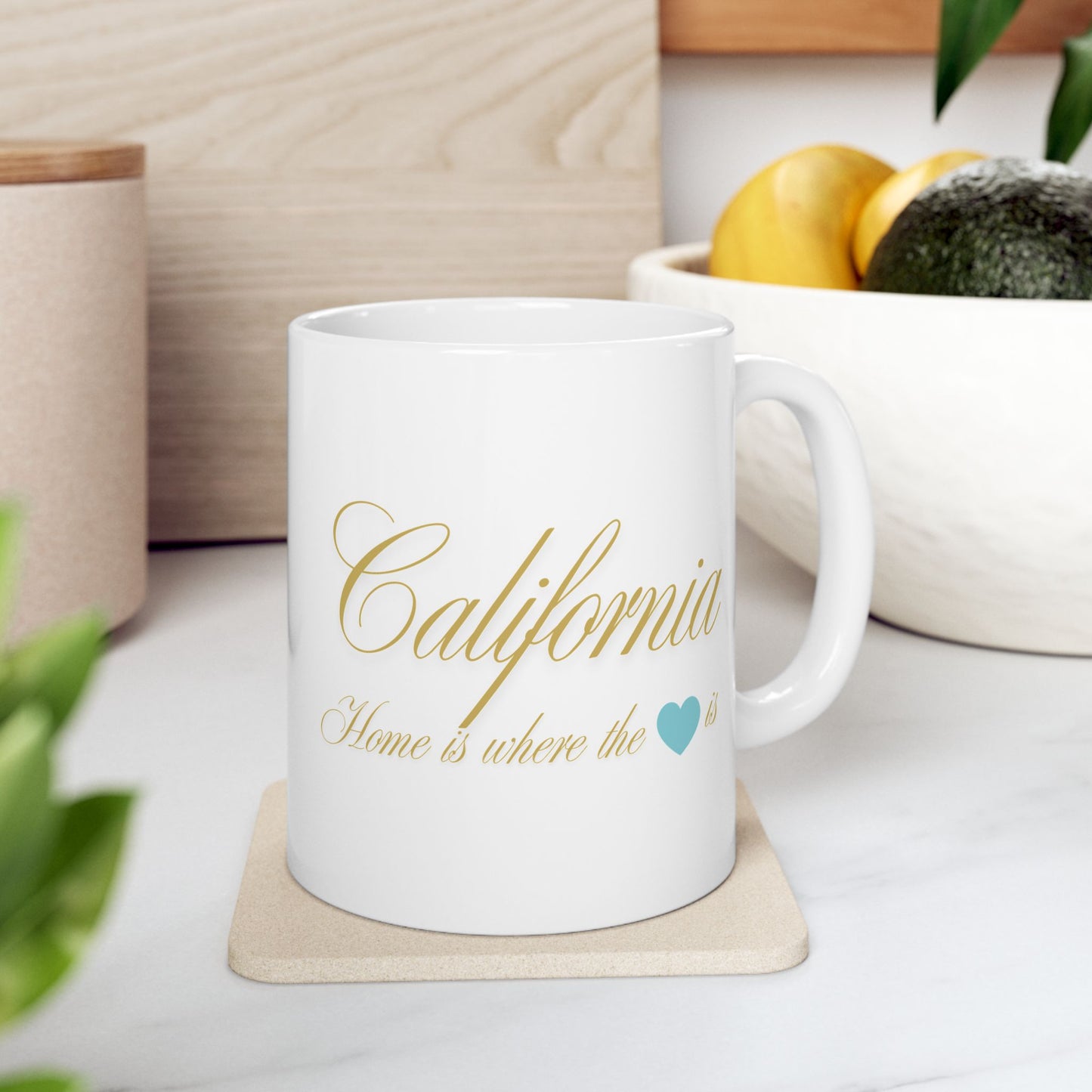 ☕ Home is Where the ❤️ Is – California Mug – Golden State Morning Bliss 🌅