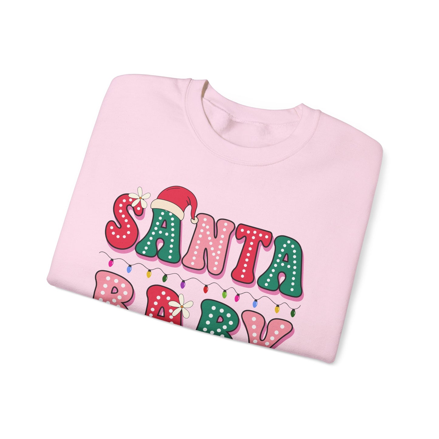 🎅✨ Santa Baby Retro Sweatshirt – Cute & Festive Holiday Style
