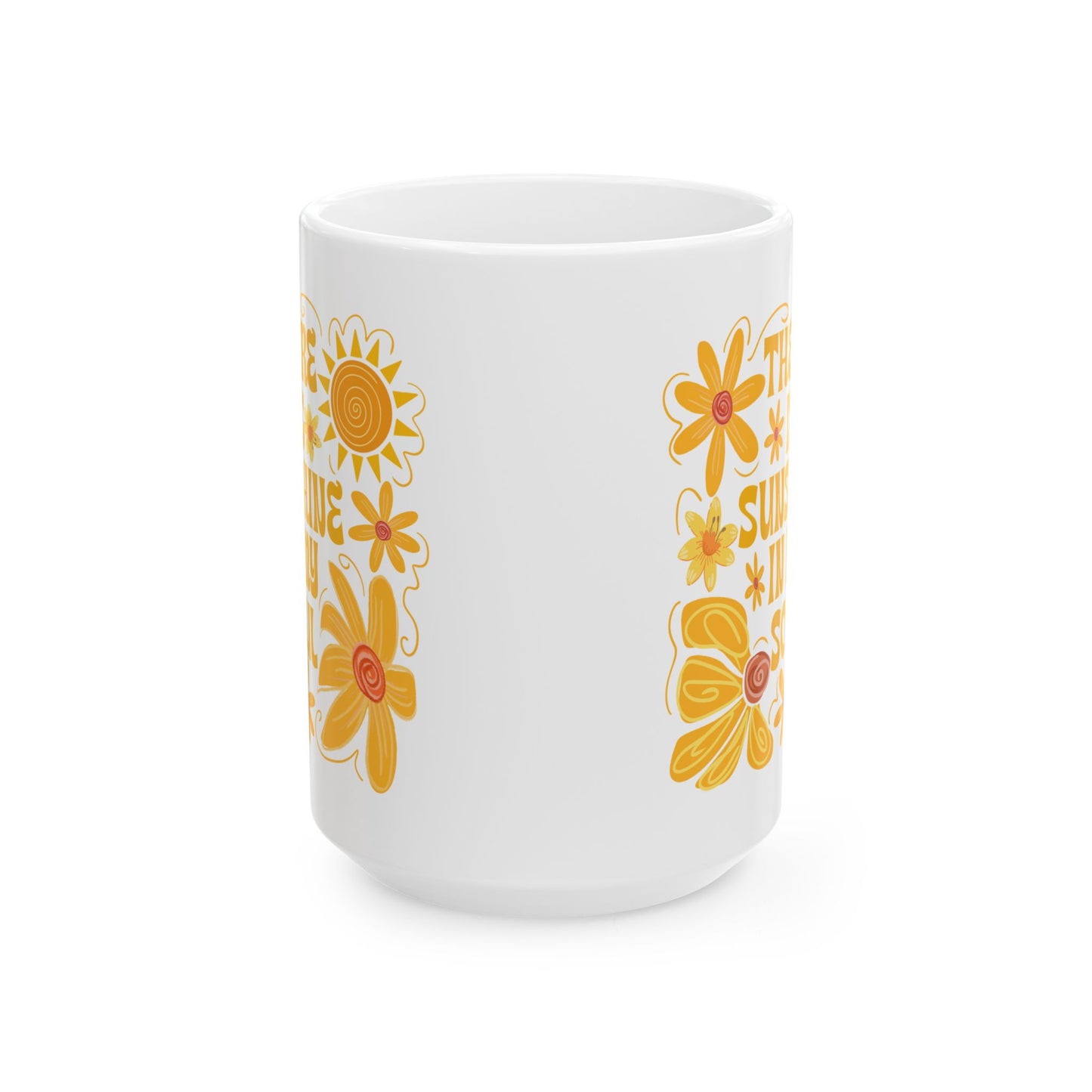 🌞 Sunshine in My Soul Mug – A Bright Start to Your Day! 🌻