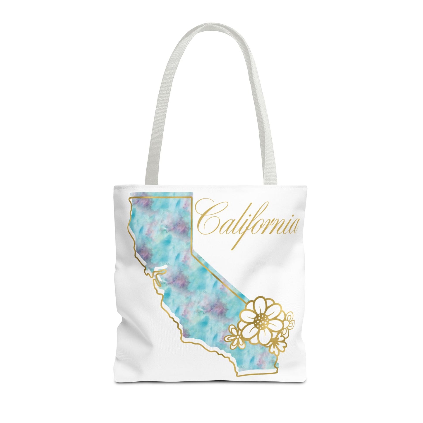 🌸 California State Floral Tote Bag – Elegant, Artistic & Practical 👜
