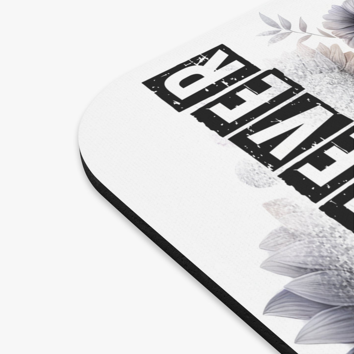 🖱️🐾🌼 Golden Retriever Mouse Pad – Smiling Pup with Florals Desk Art