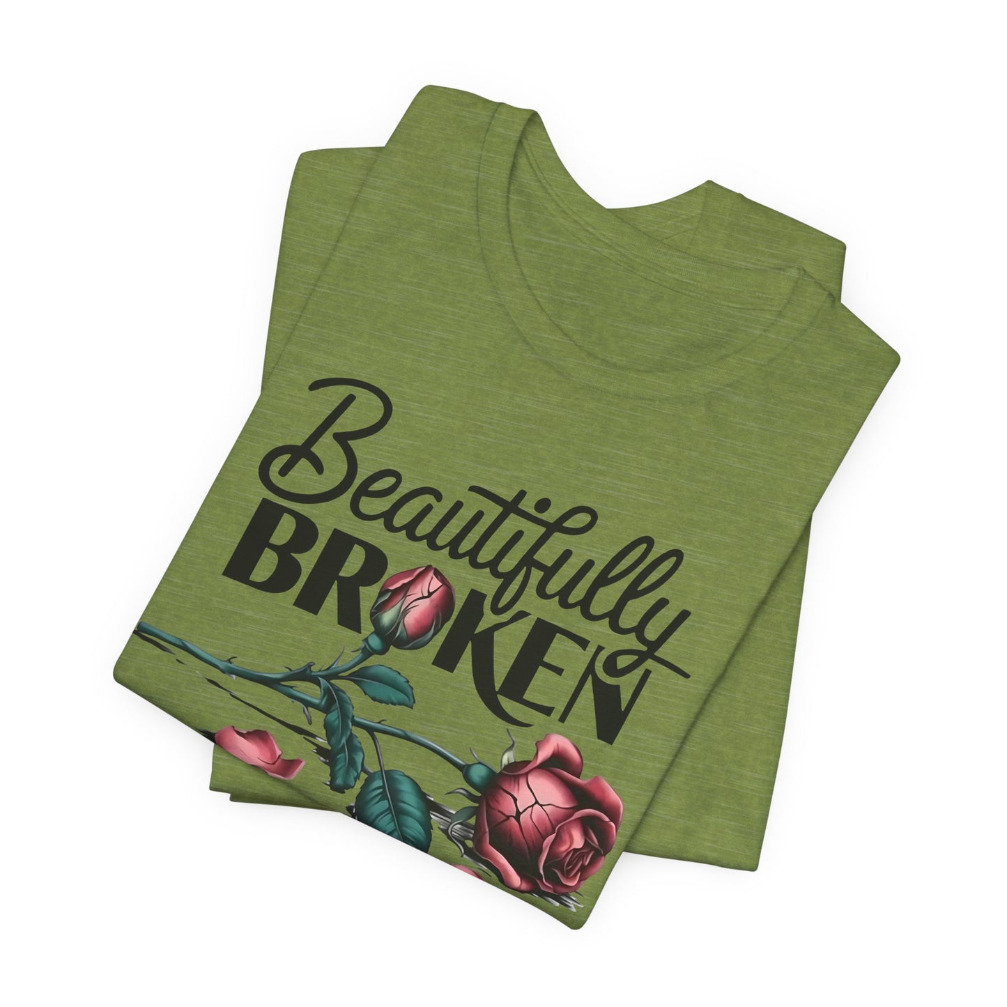 Camiseta Rosa “Beautifully Broken”: una camiseta empoderante con una elegancia suave
