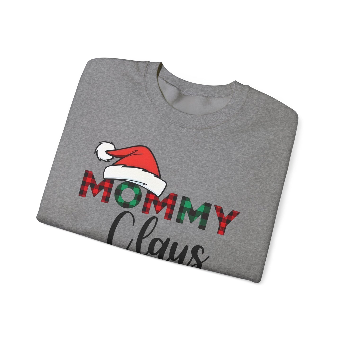 🎅❤️ Mommy Claus Sweatshirt – Festive Holiday Cheer in Cozy Style ❄️✨