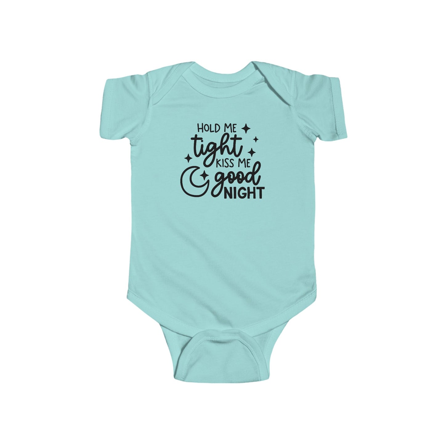 Hold Me Tight Kiss Me Goodnight – Baby Onesie 🌙✨