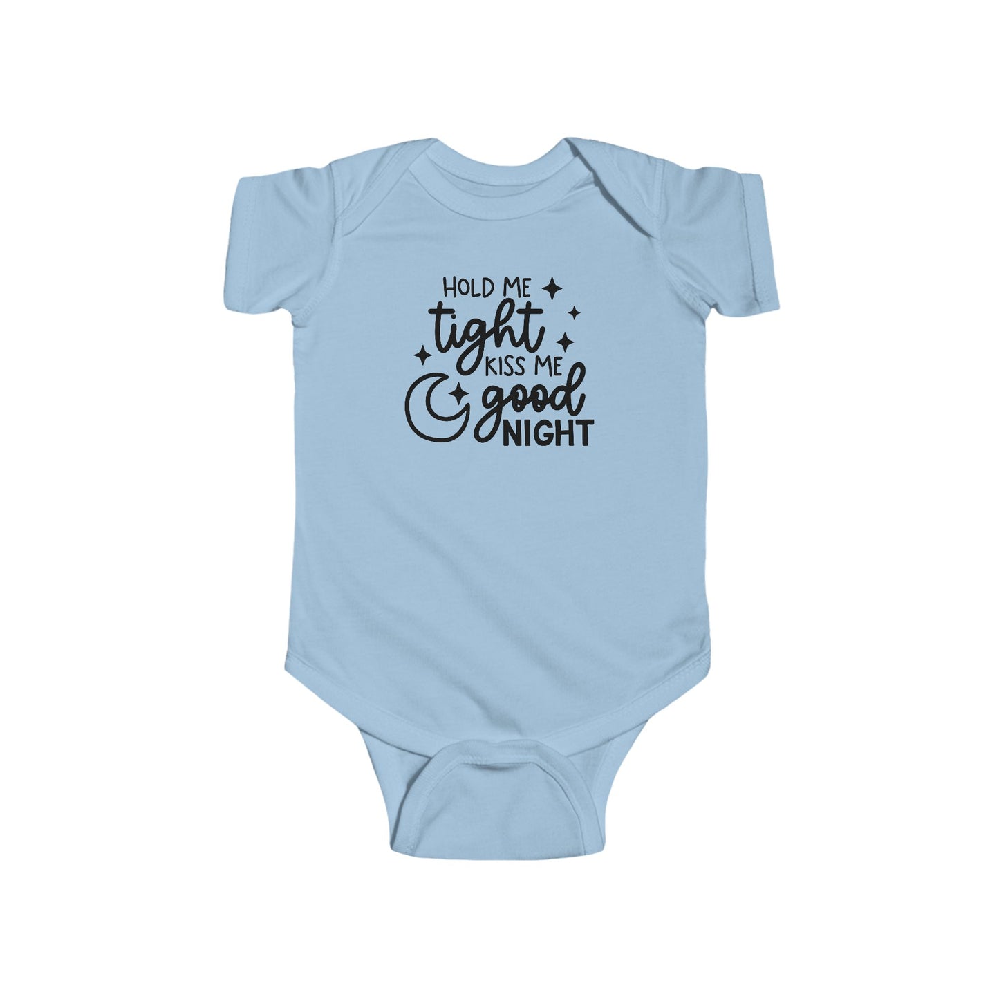 Hold Me Tight Kiss Me Goodnight – Baby Onesie 🌙✨