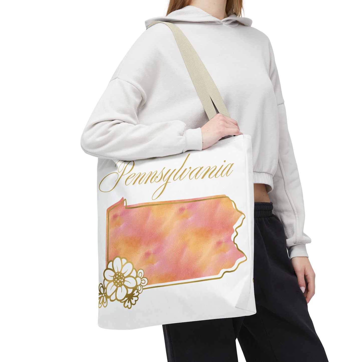 🌸 Pennsylvania State Floral Tote Bag – Elegant, Practical & Historic Charm 👜