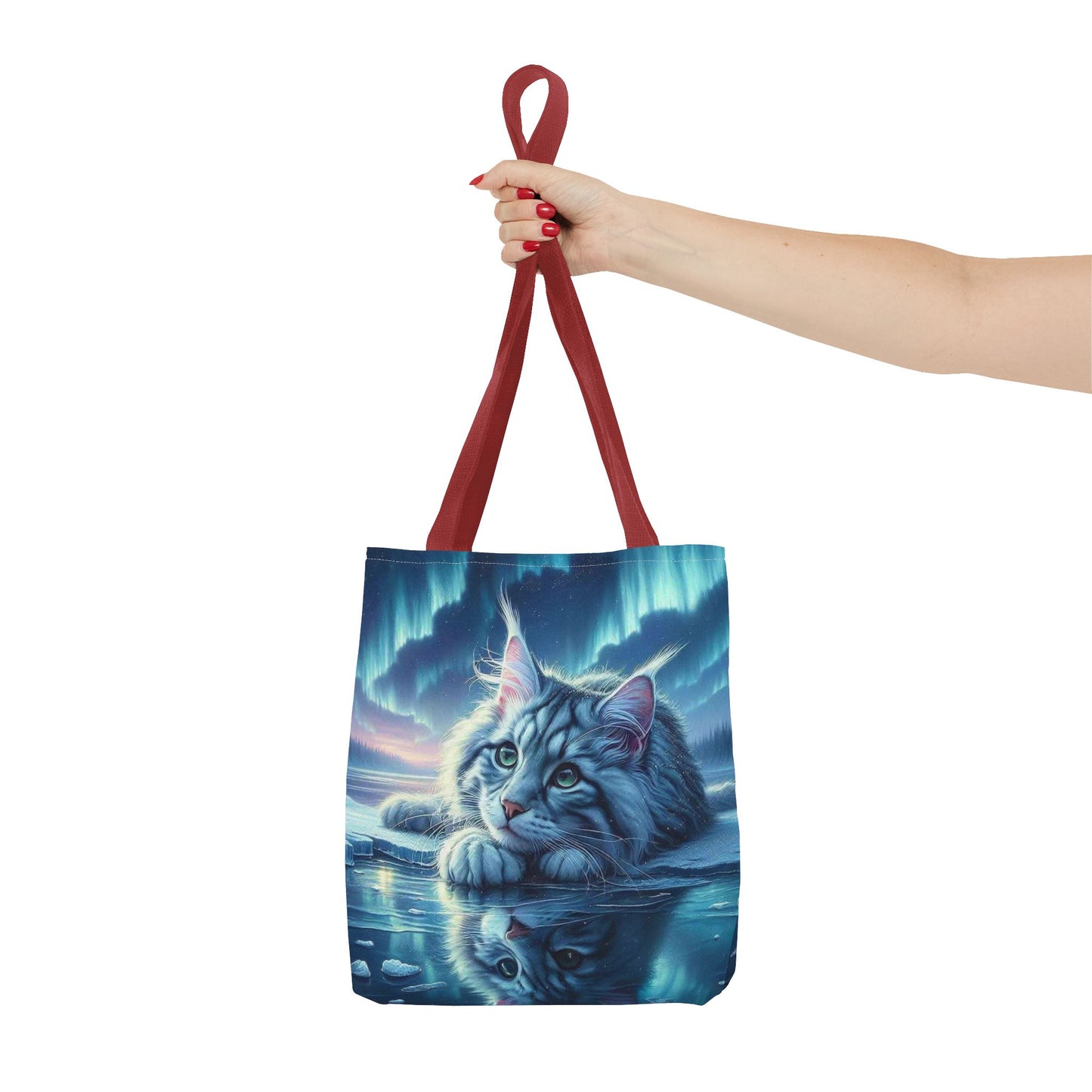 Bolso de mano Majestic Maine Coon Cat: duradero, elegante y reutilizable, ideal para amantes de los gatos, dueños de mascotas, para ir de compras, leer libros y para uso diario.