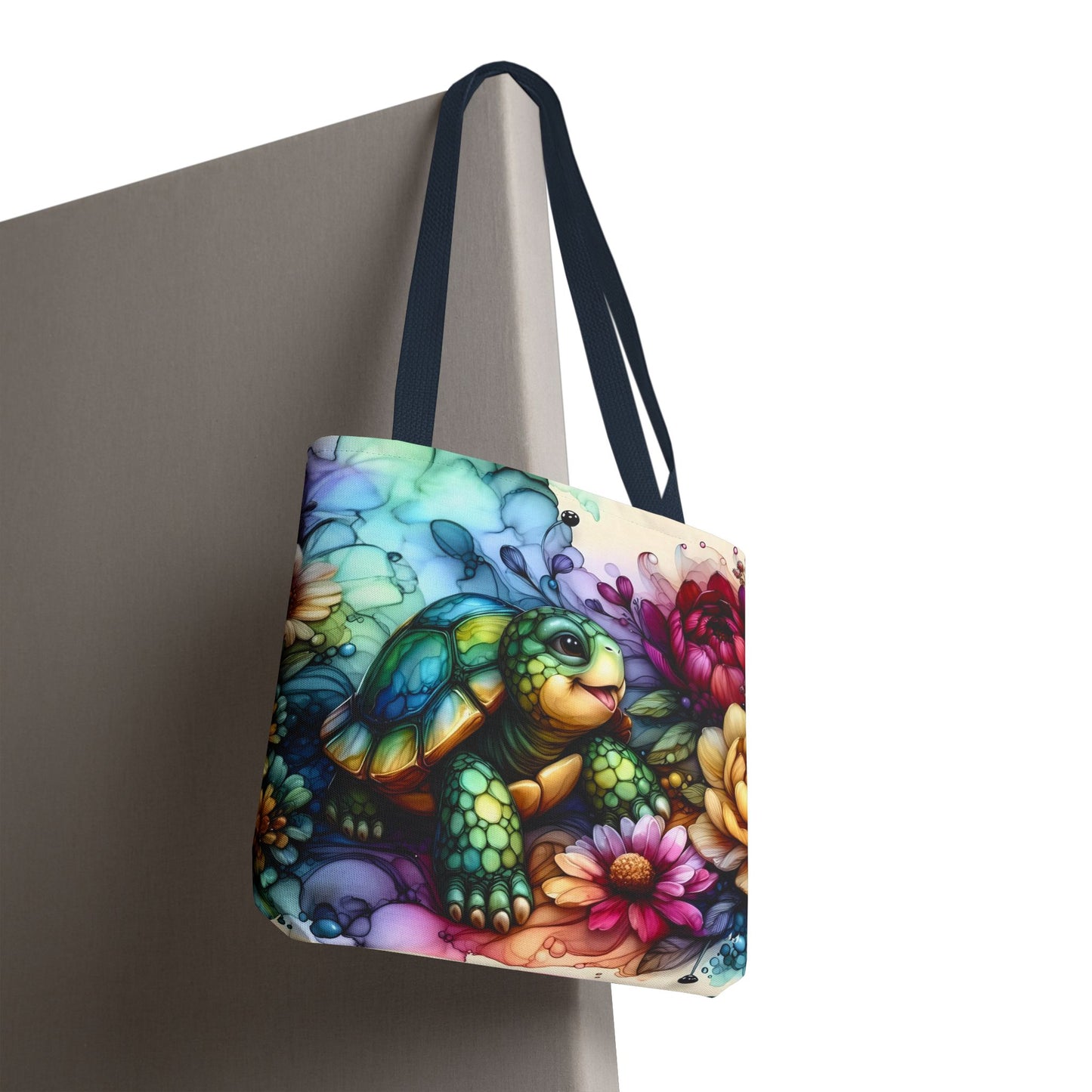 Bolsa de mano - Diseño de tortugas coloridas