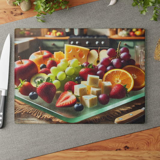 Exhibición de frutas y quesos, tabla de quesos, tabla de frutas, tabla de charcutería, bandeja de frutas, ideas para tablas de quesos, decoración de cocina, bandeja para servir