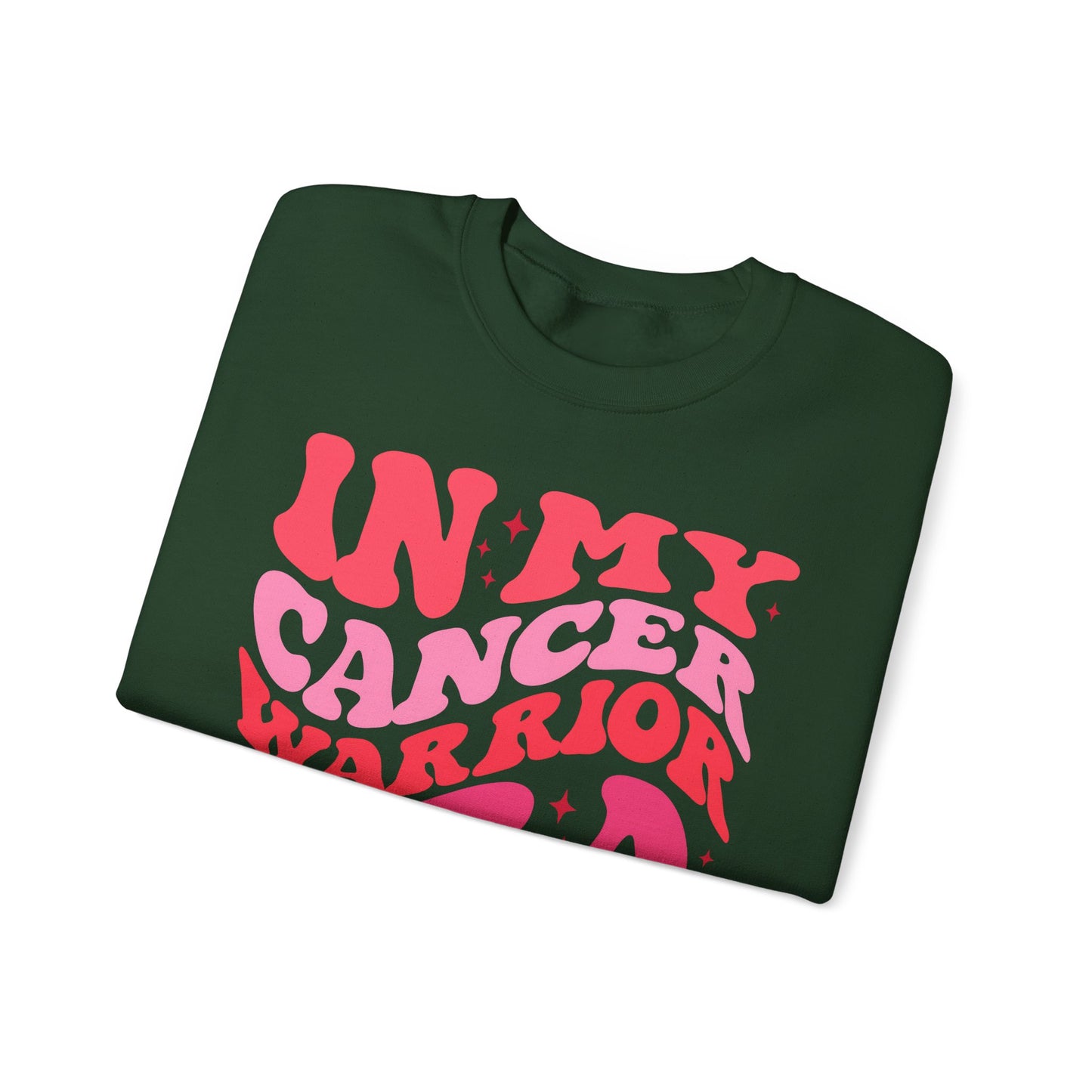 🌟🎀 In My Cancer Warrior Era Sweatshirt – Retro Breast Cancer Awareness Crewneck