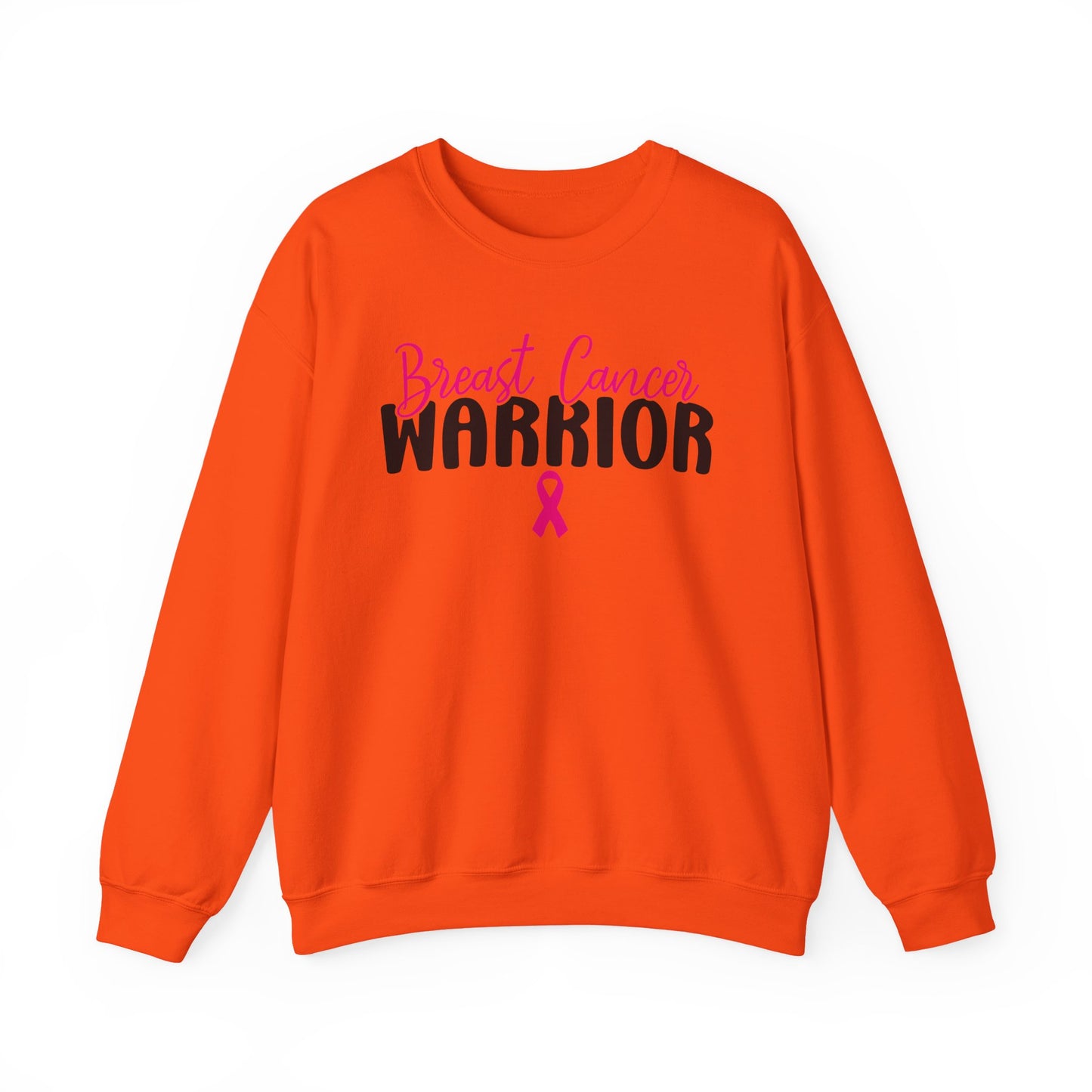 🎀💪 Breast Cancer Warrior Sweatshirt – Survivor Strength & Awareness Crewneck