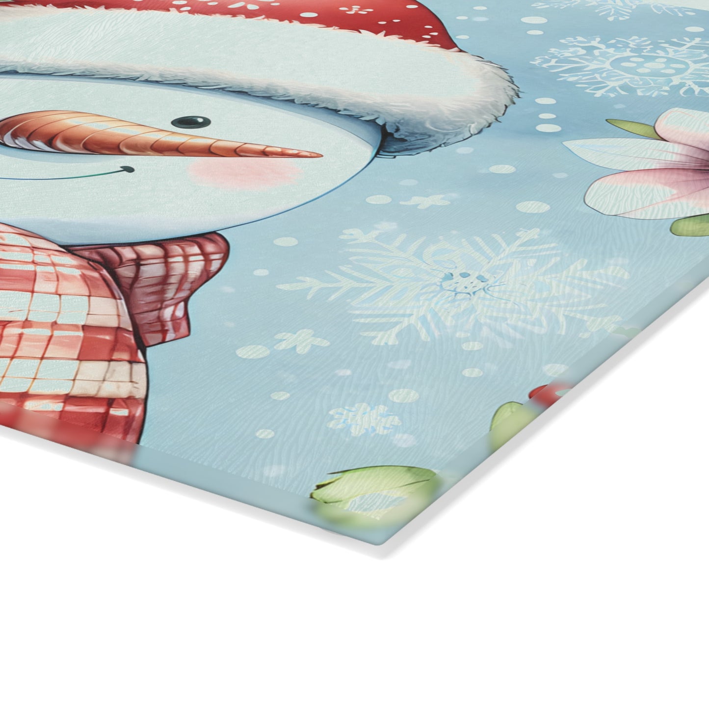 ⛄❄️ Snowman Christmas Cutting Board – Cozy Winter Charm for Your Holiday Kitchen 🎄✨