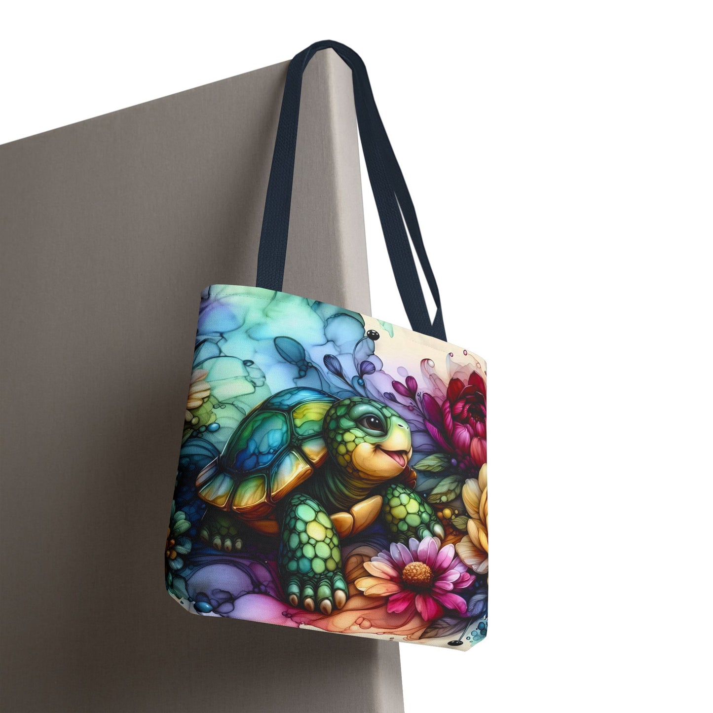 Bolsa de mano - Diseño de tortugas coloridas