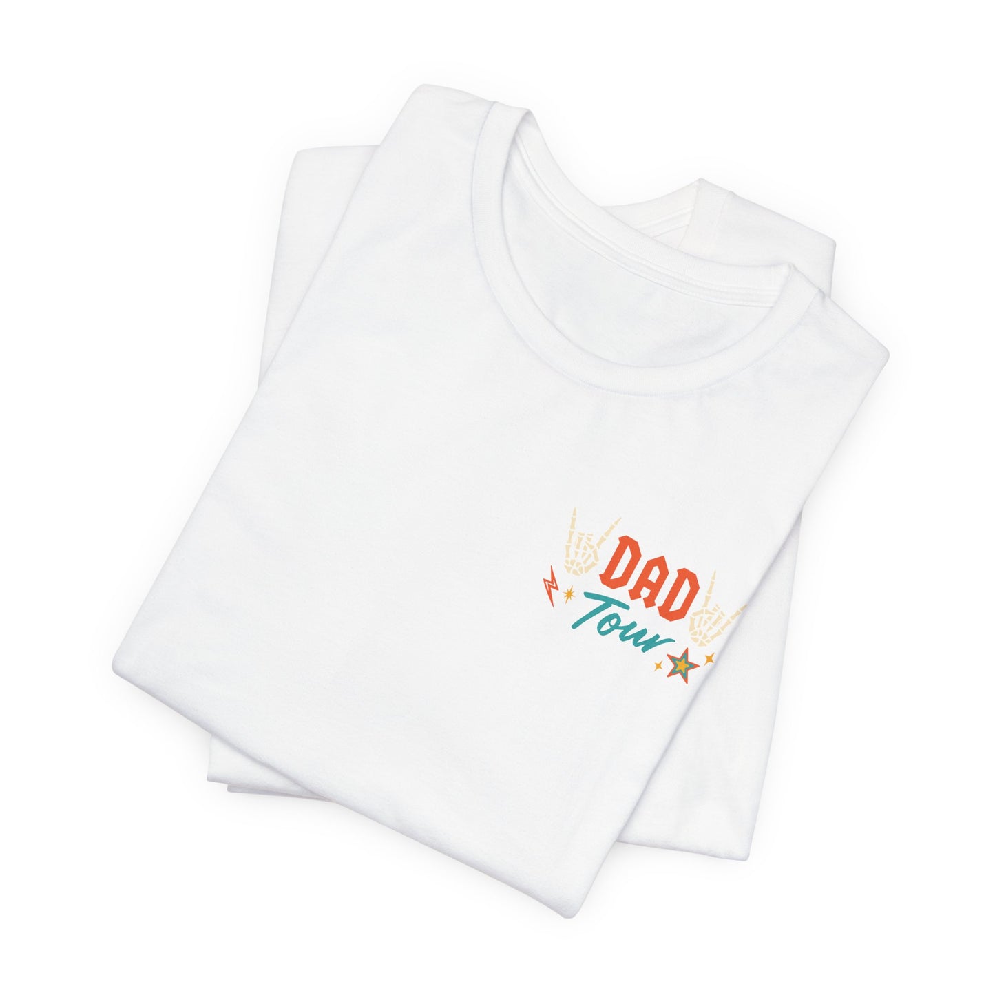 🎤 DAD TOUR – Camiseta divertida para papá inspirada en un concierto