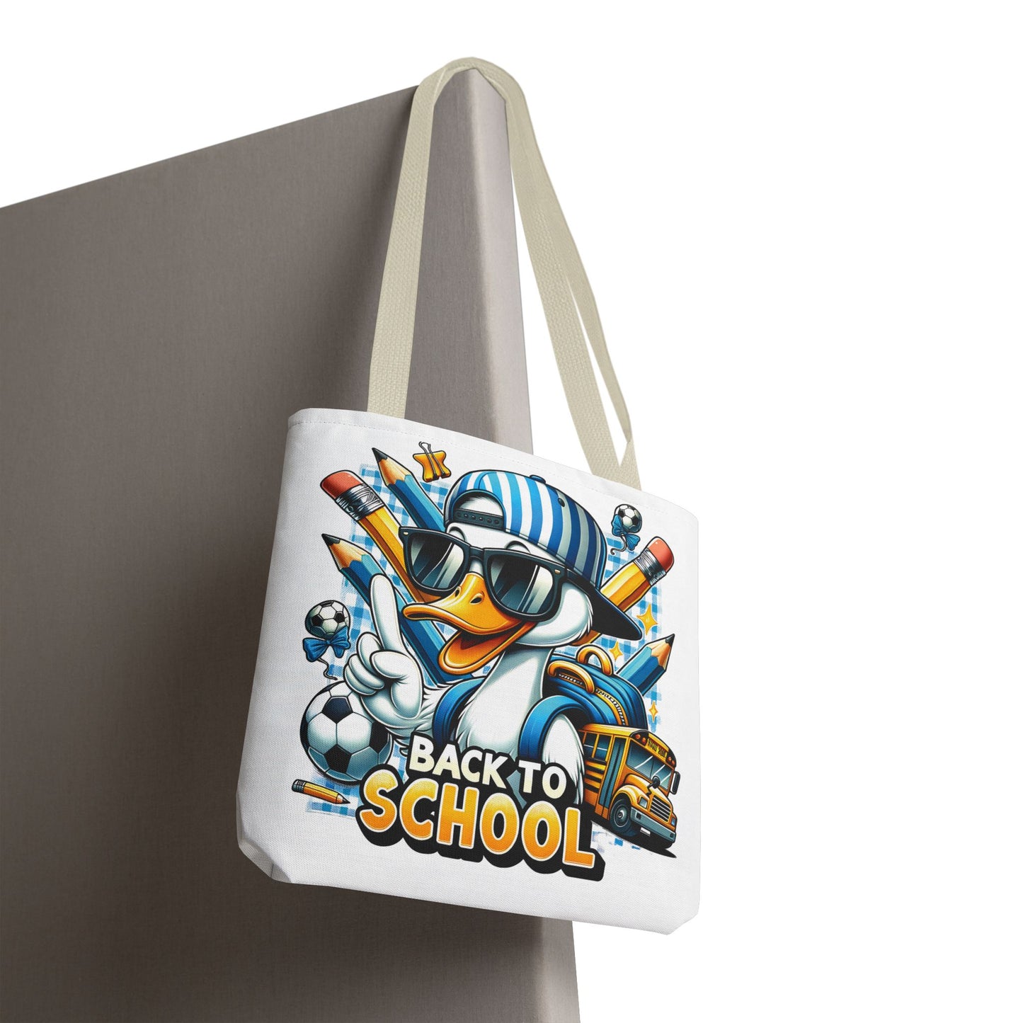 🦆 Cool Duck Back to School Tote – Waddle into the School Year in Style 🏫