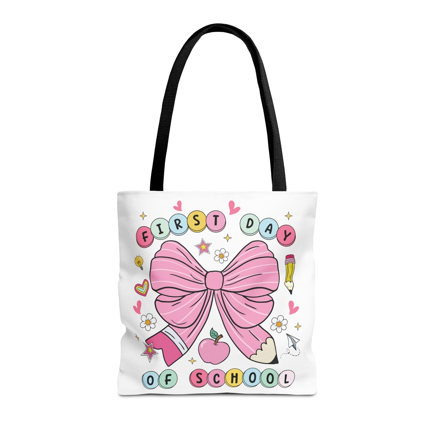 🎀 Coquette First Day of School Tote – Sweet Style for a Smart Start 📚