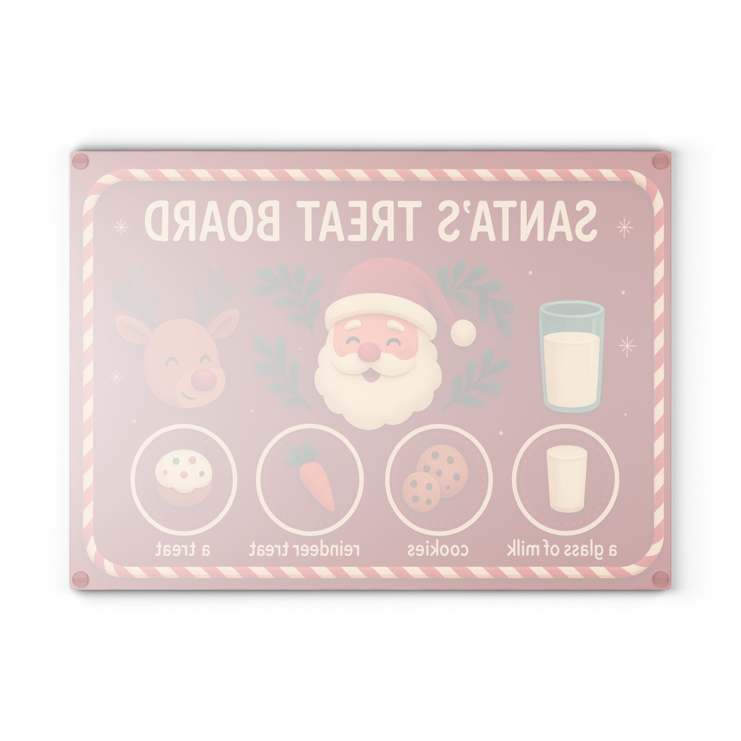 Santa’s Treat Board – Cozy Christmas Eve Charm for Your Holiday Kitchen 🎅🥛✨