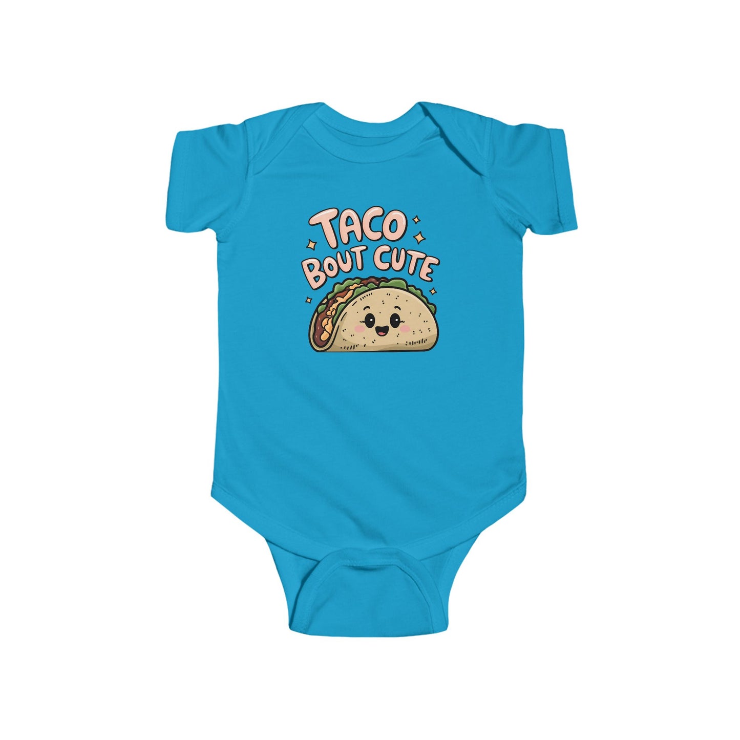 Taco ’Bout Cute Baby Onesie – Adorable Foodie Outfit for Your Little Snack! 🌮💛