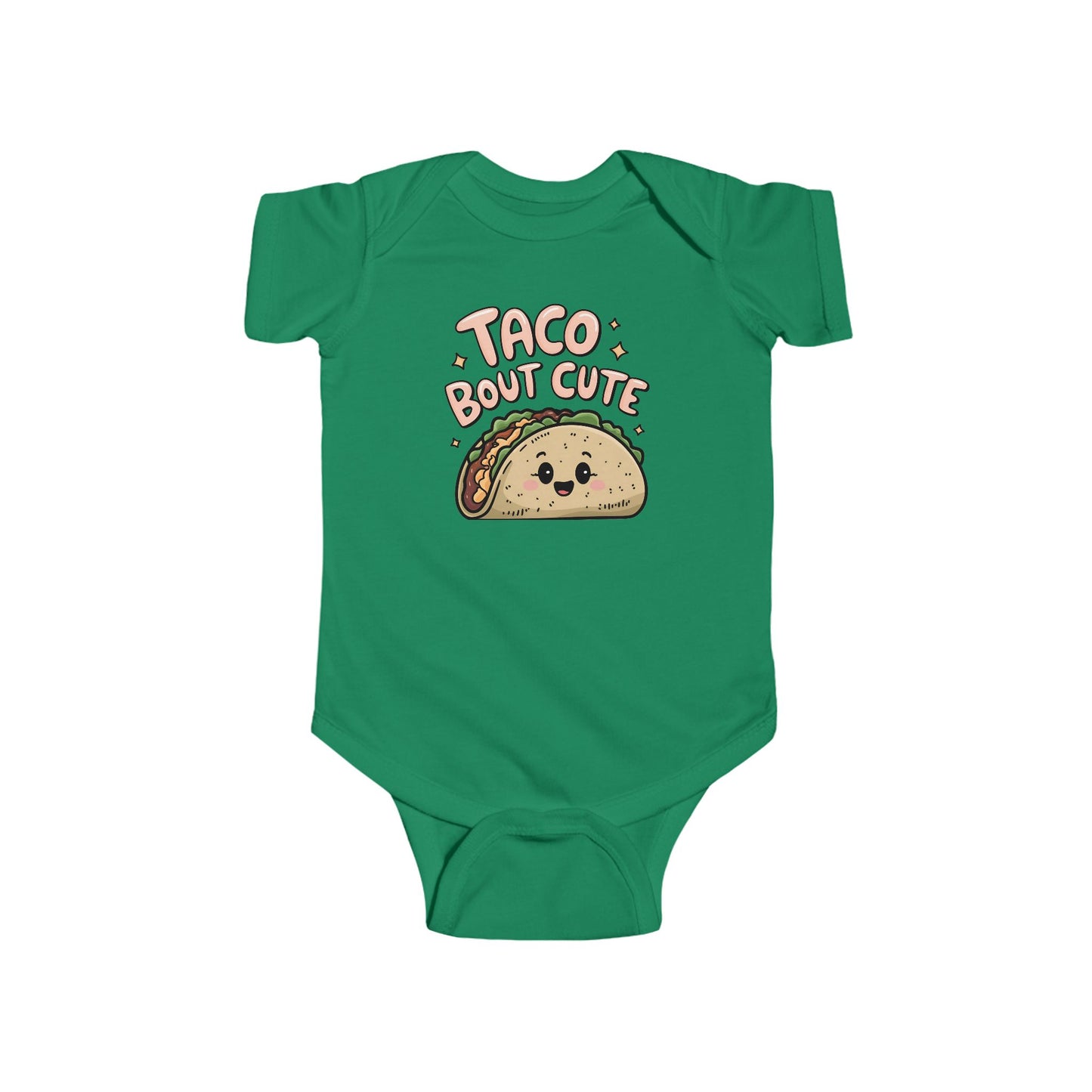 Taco ’Bout Cute Baby Onesie – Adorable Foodie Outfit for Your Little Snack! 🌮💛
