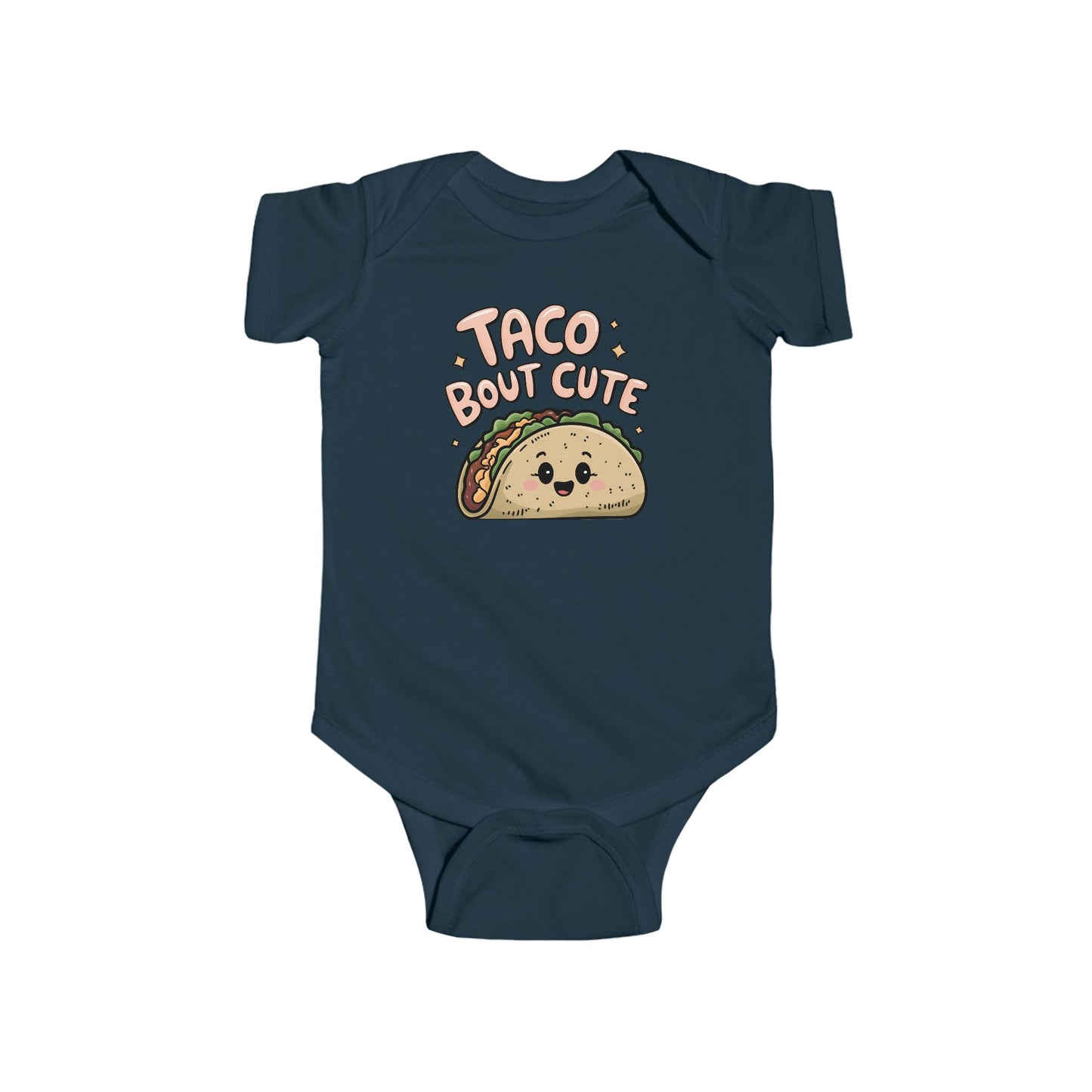 Taco ’Bout Cute Baby Onesie – Adorable Foodie Outfit for Your Little Snack! 🌮💛