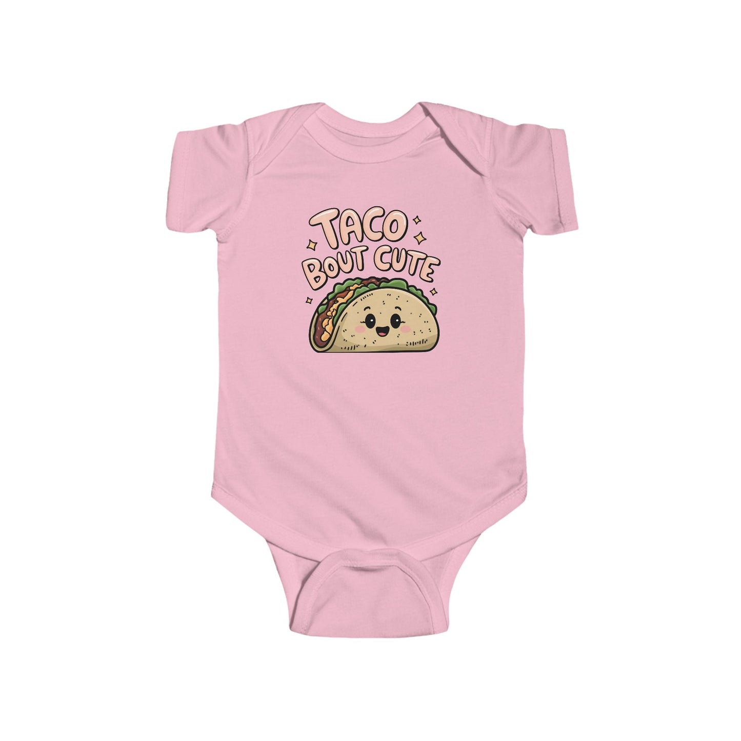 Taco ’Bout Cute Baby Onesie – Adorable Foodie Outfit for Your Little Snack! 🌮💛