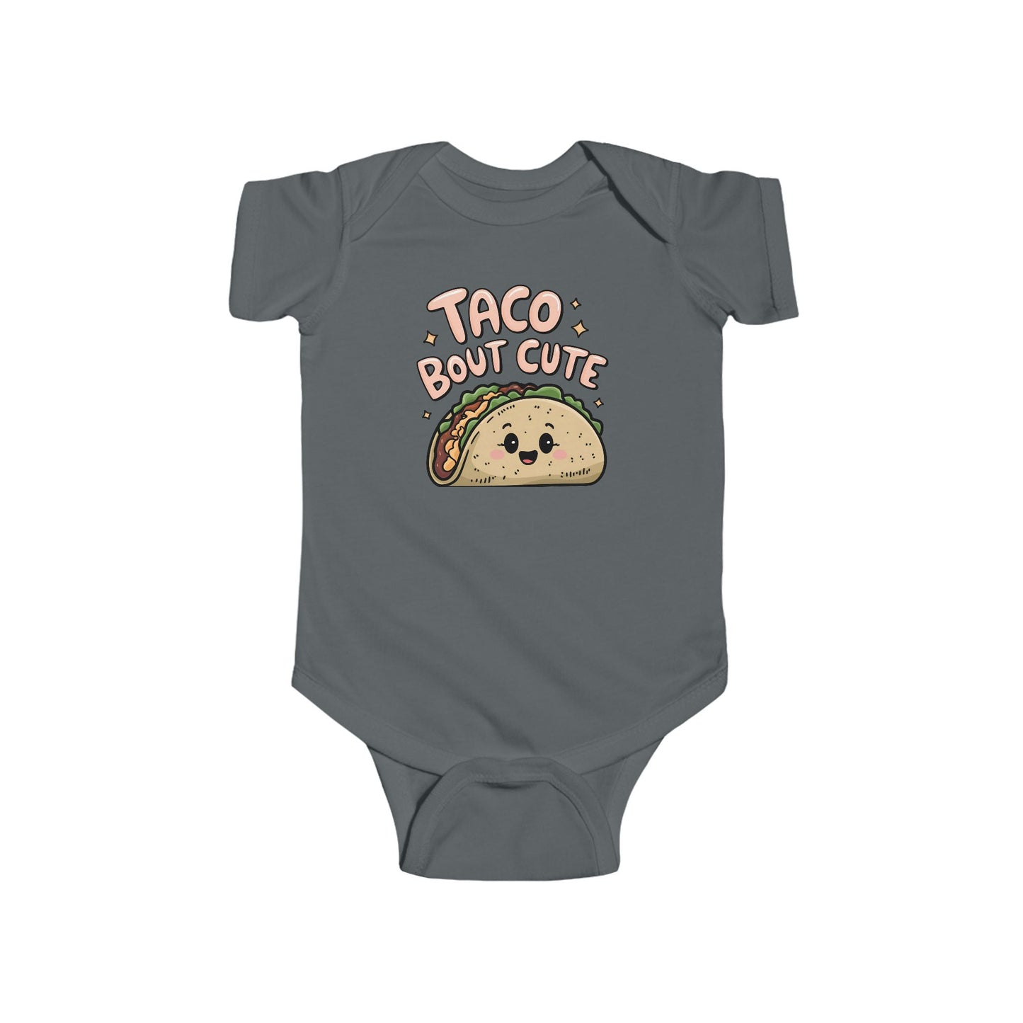 Taco ’Bout Cute Baby Onesie – Adorable Foodie Outfit for Your Little Snack! 🌮💛