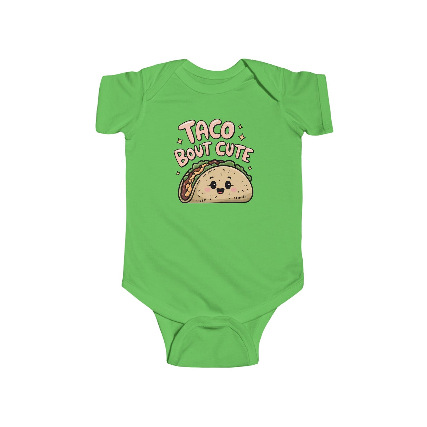 Taco ’Bout Cute Baby Onesie – Adorable Foodie Outfit for Your Little Snack! 🌮💛