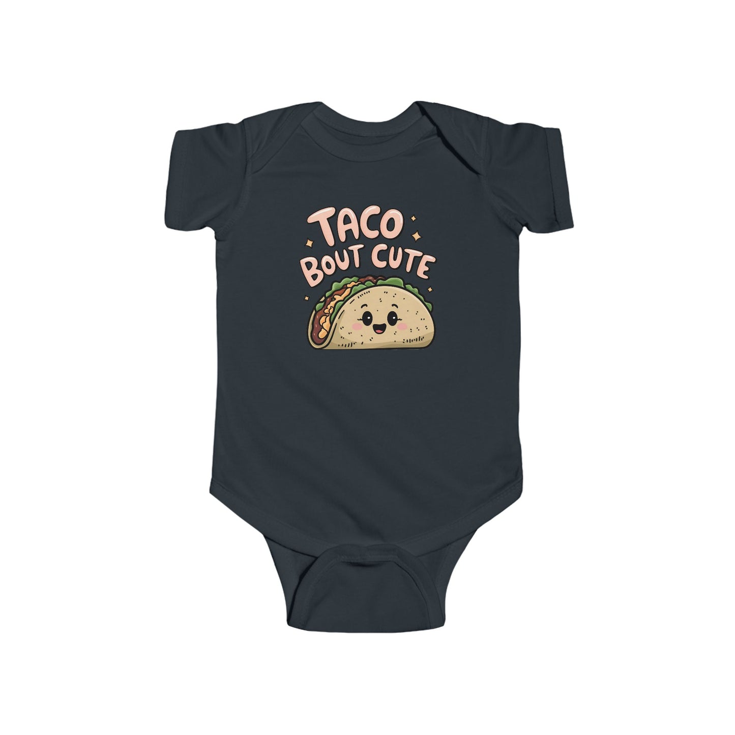 Taco ’Bout Cute Baby Onesie – Adorable Foodie Outfit for Your Little Snack! 🌮💛