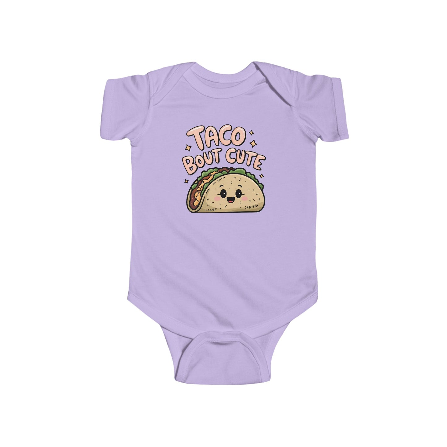 Taco ’Bout Cute Baby Onesie – Adorable Foodie Outfit for Your Little Snack! 🌮💛