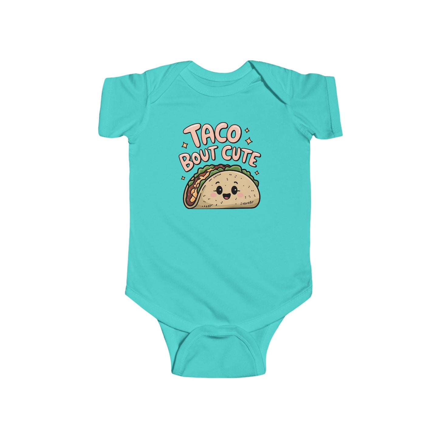 Taco ’Bout Cute Baby Onesie – Adorable Foodie Outfit for Your Little Snack! 🌮💛