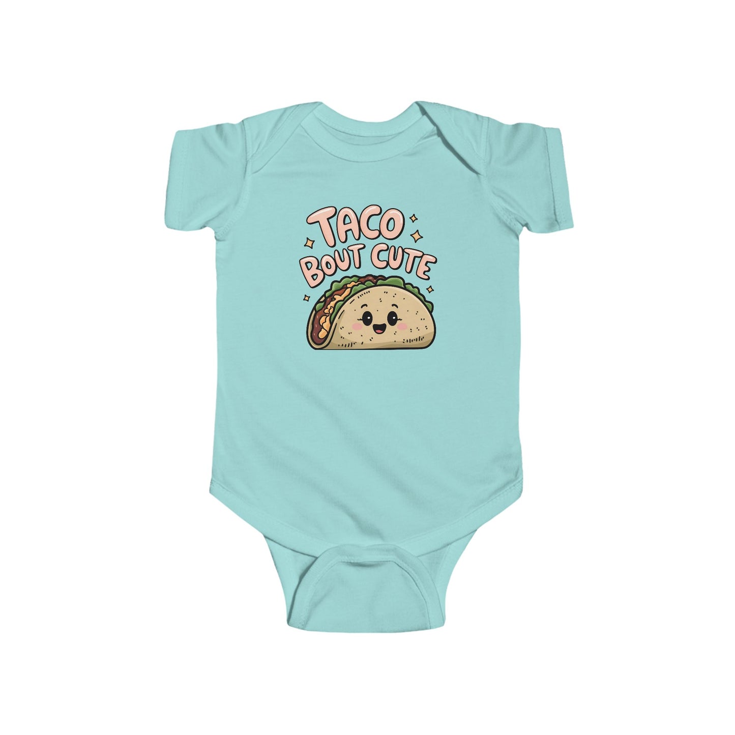Taco ’Bout Cute Baby Onesie – Adorable Foodie Outfit for Your Little Snack! 🌮💛