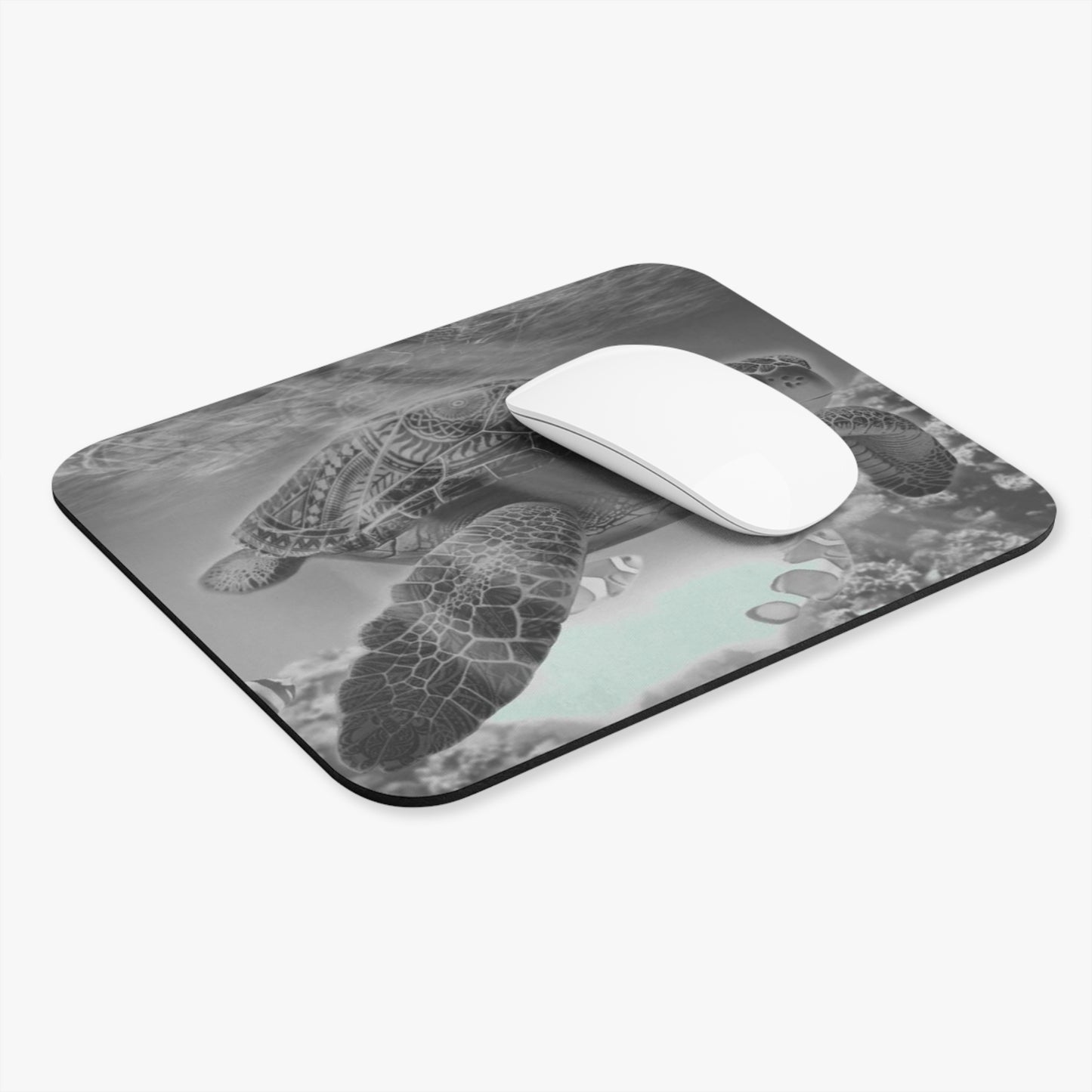 🖱️🐢 Sea Turtle Reef Mouse Pad – Ocean Calm Desk Accessory