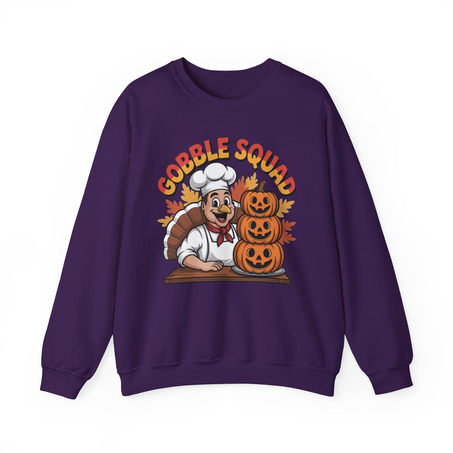 🦃🍂 Gobble Squad Thanksgiving Sweatshirt – Fun Fall Vibes for the Season