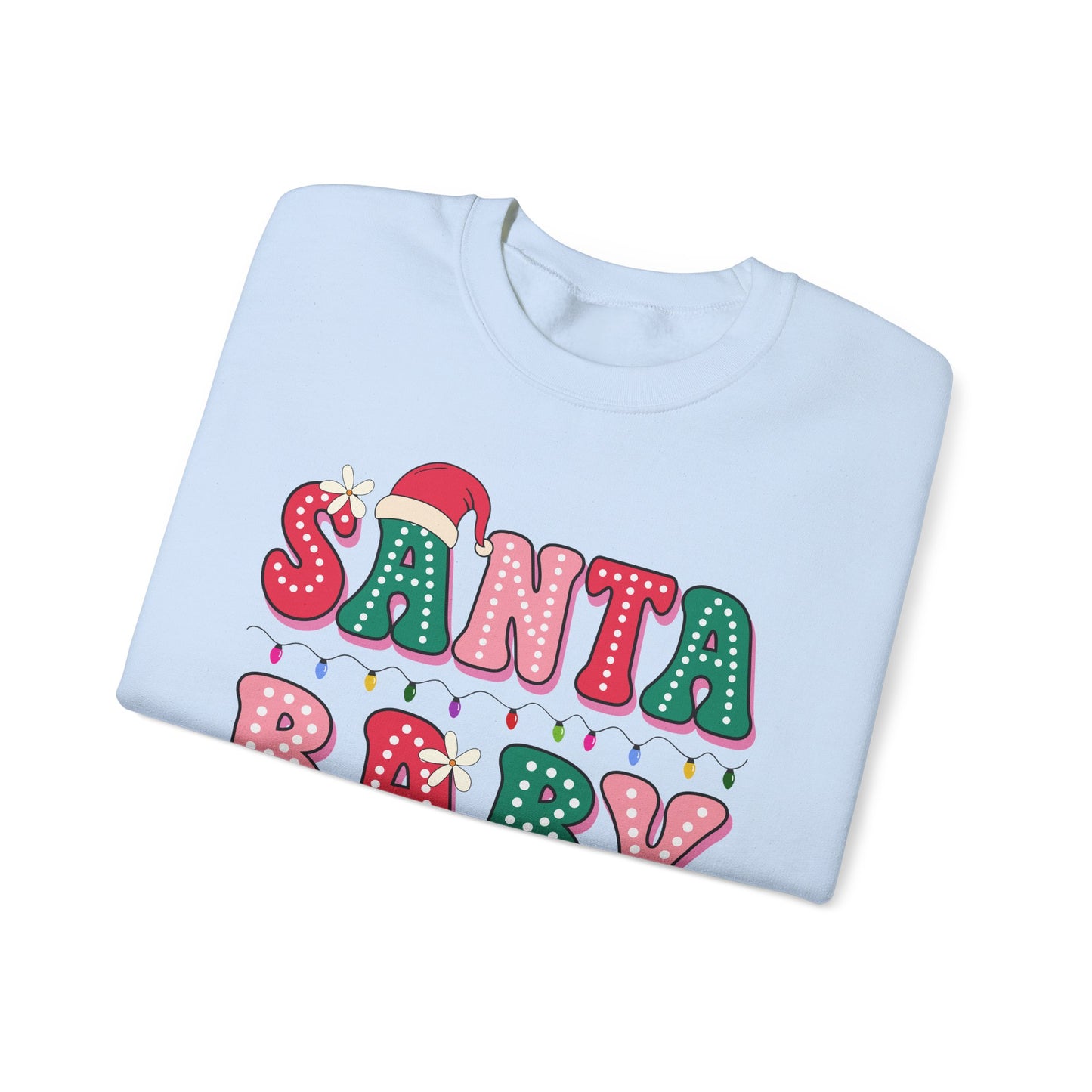 🎅✨ Santa Baby Retro Sweatshirt – Cute & Festive Holiday Style