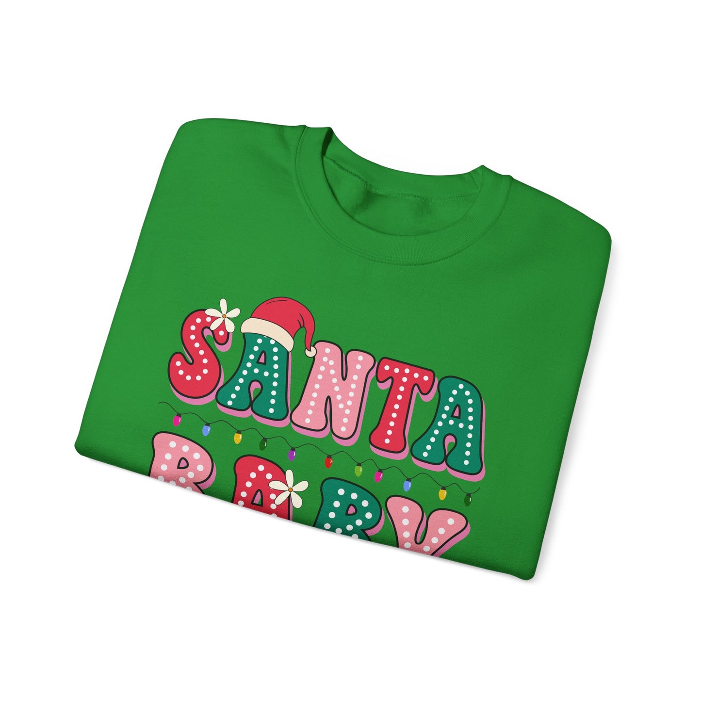 🎅✨ Santa Baby Retro Sweatshirt – Cute & Festive Holiday Style