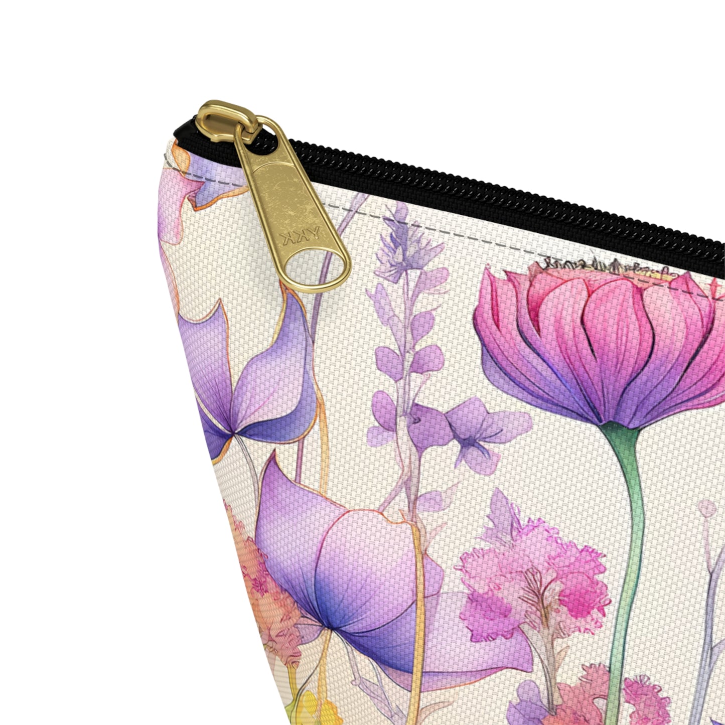 Accessory Pouch – Floral Garden Makeup Bag