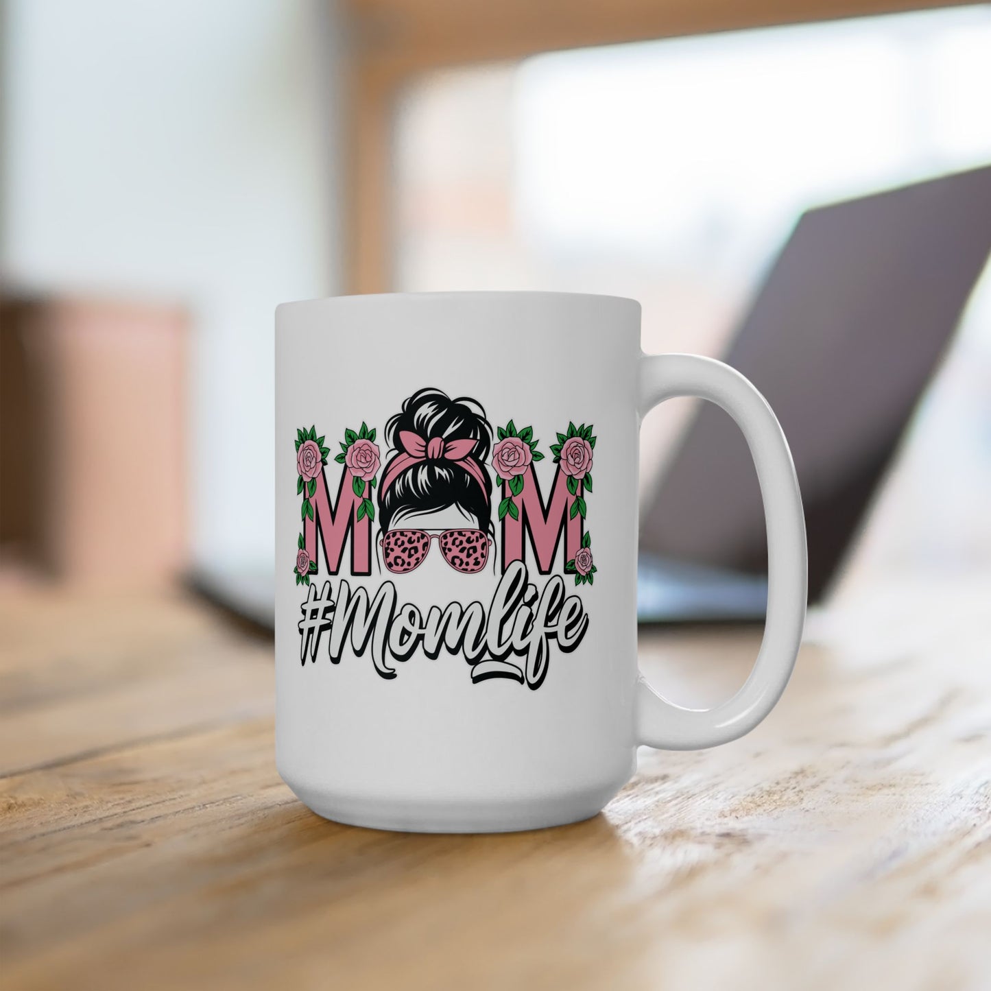 🌸 Momlife Mug – The Perfect Mug for the Cool Mom in Your Life! 🌸