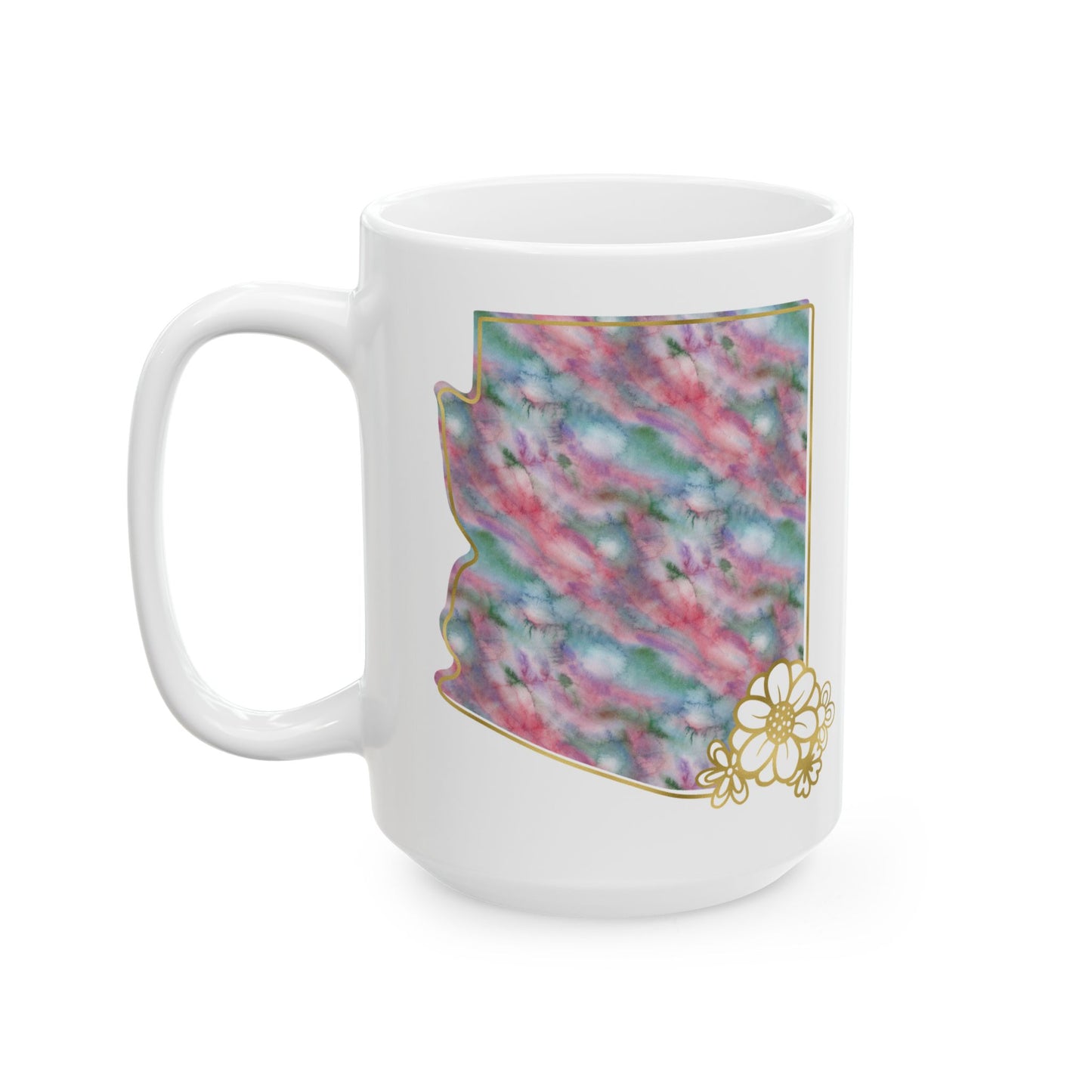 ☕ Home is Where the ❤️ Is – Arizona Mug – Desert Charm in Every Sip 🌵