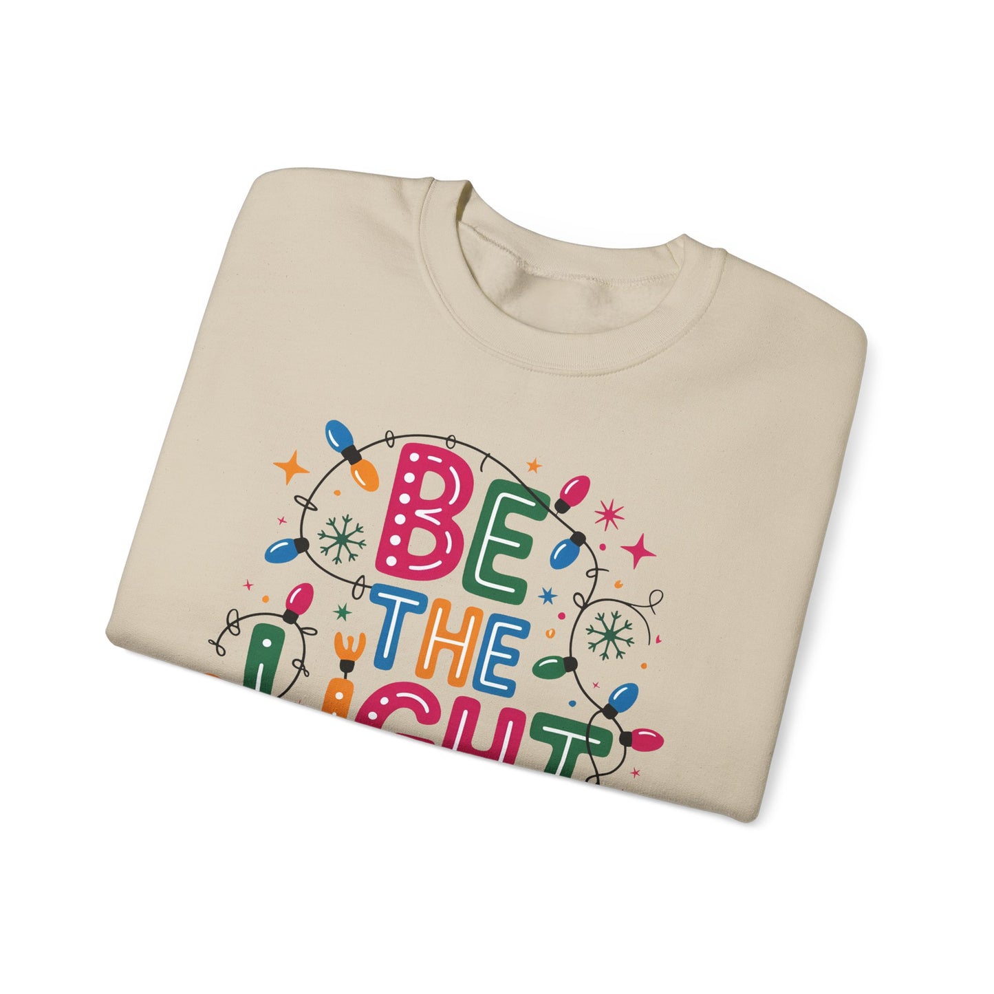 ✨🕯️ Be The Light – Matthew 5:14 Sweatshirt 🌟🎄