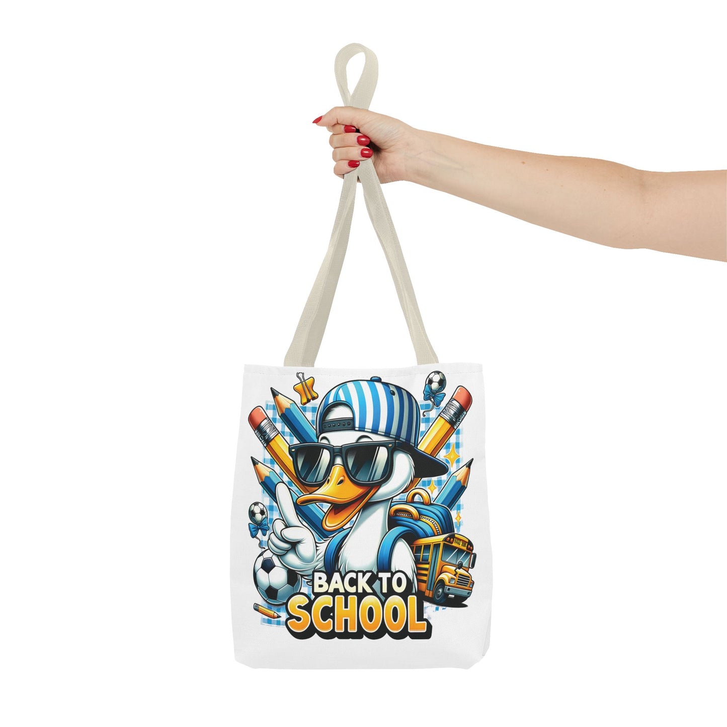 🦆 Cool Duck Back to School Tote – Waddle into the School Year in Style 🏫