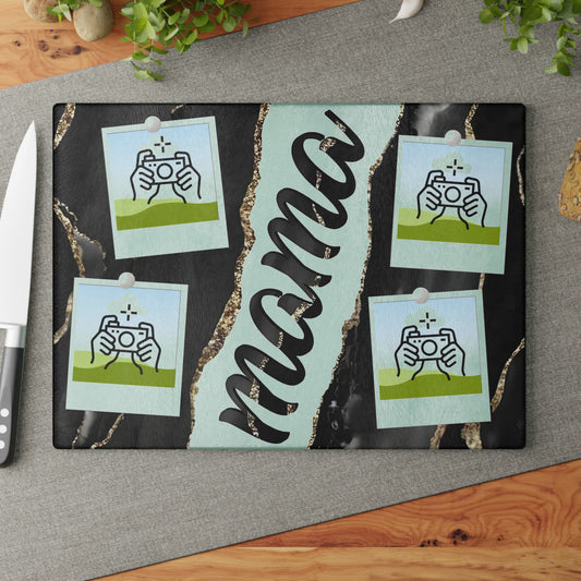 Tabla de cortar con foto de mamá personalizada: un elegante recuerdo para el corazón del hogar