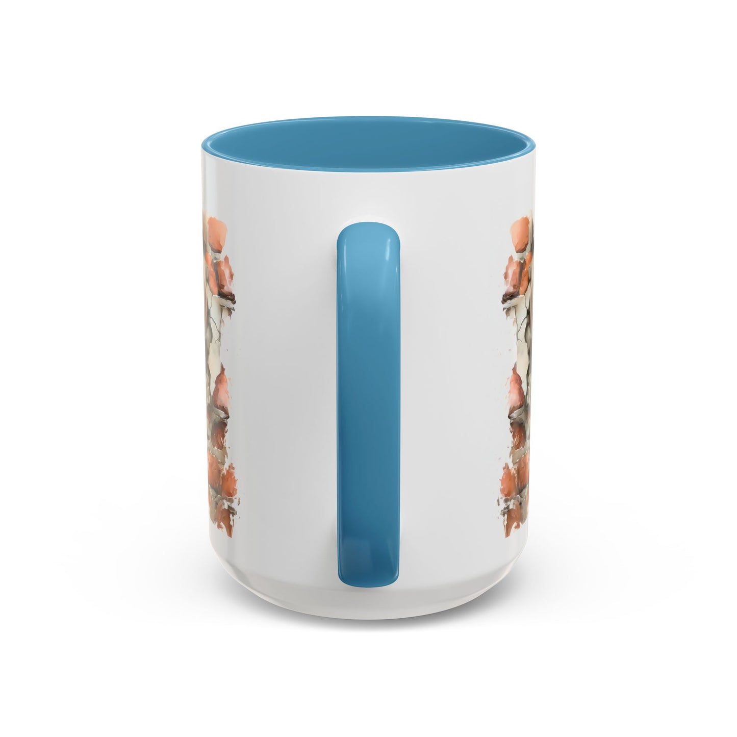 🐶🍫 Chocolate Lab Puppy Accent Mug – Sweet Brown Pup Coffee Cup ☕💛