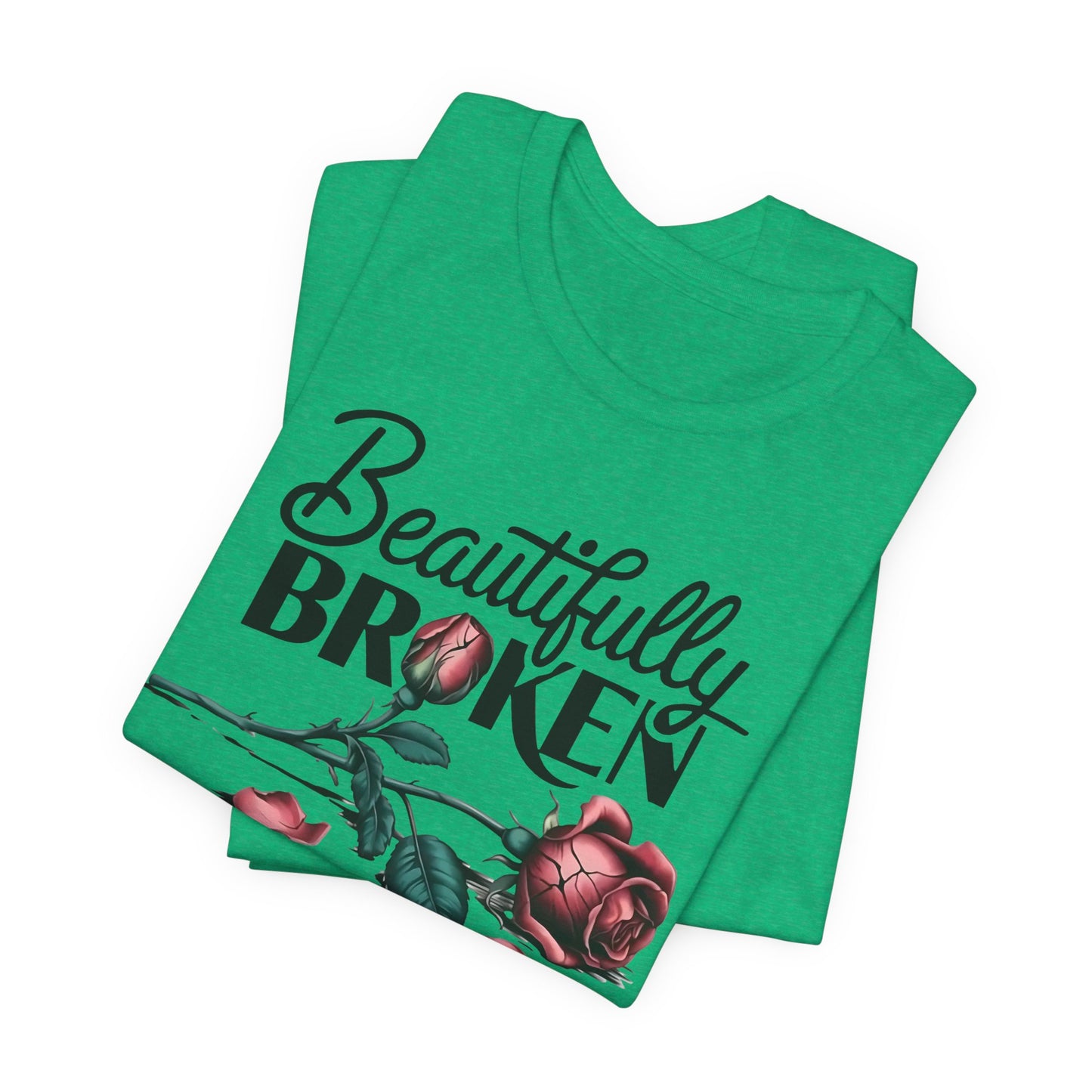 Camiseta Rosa “Beautifully Broken”: una camiseta empoderante con una elegancia suave