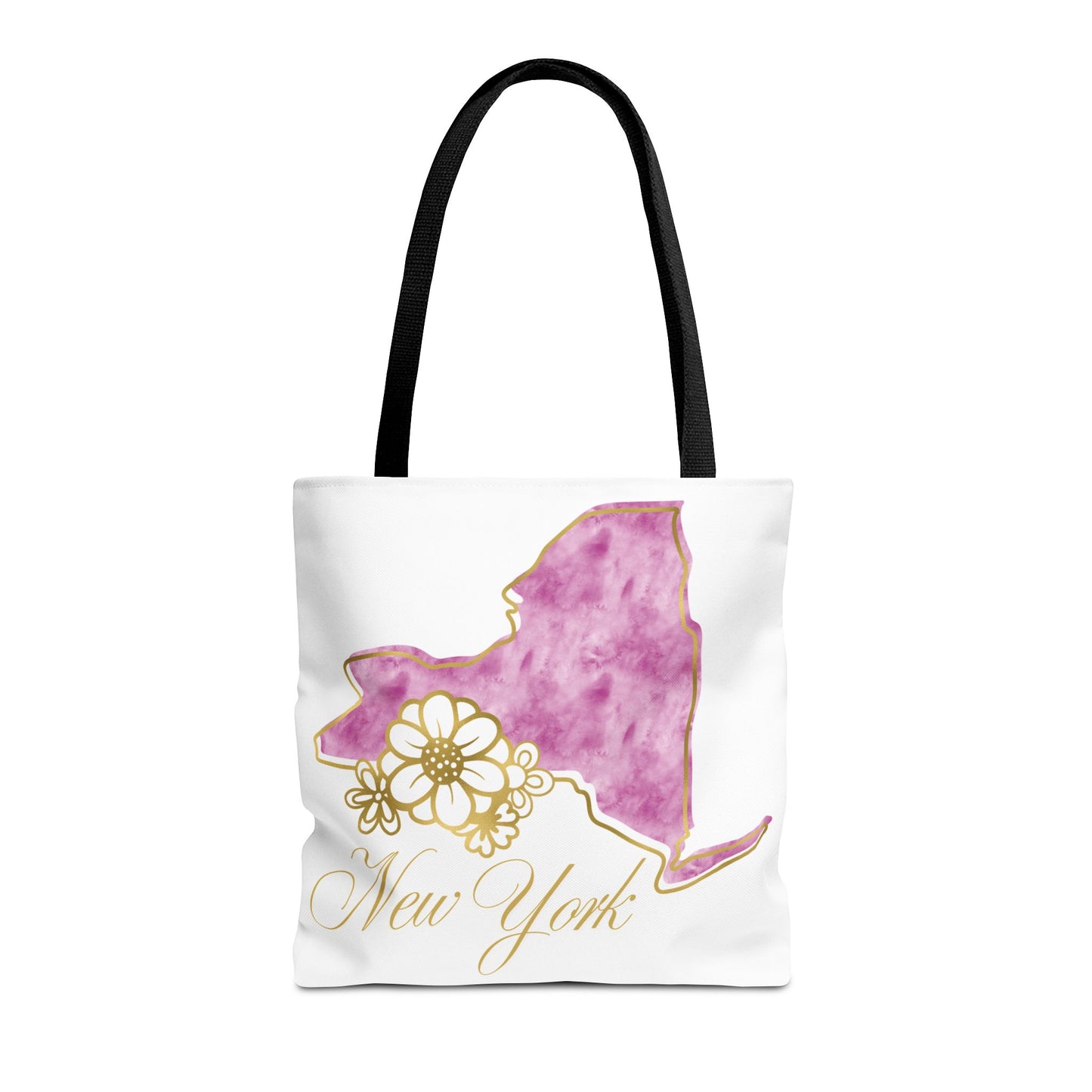 🗽 New York State Floral Tote Bag – Chic, Practical & City Charm 🌸