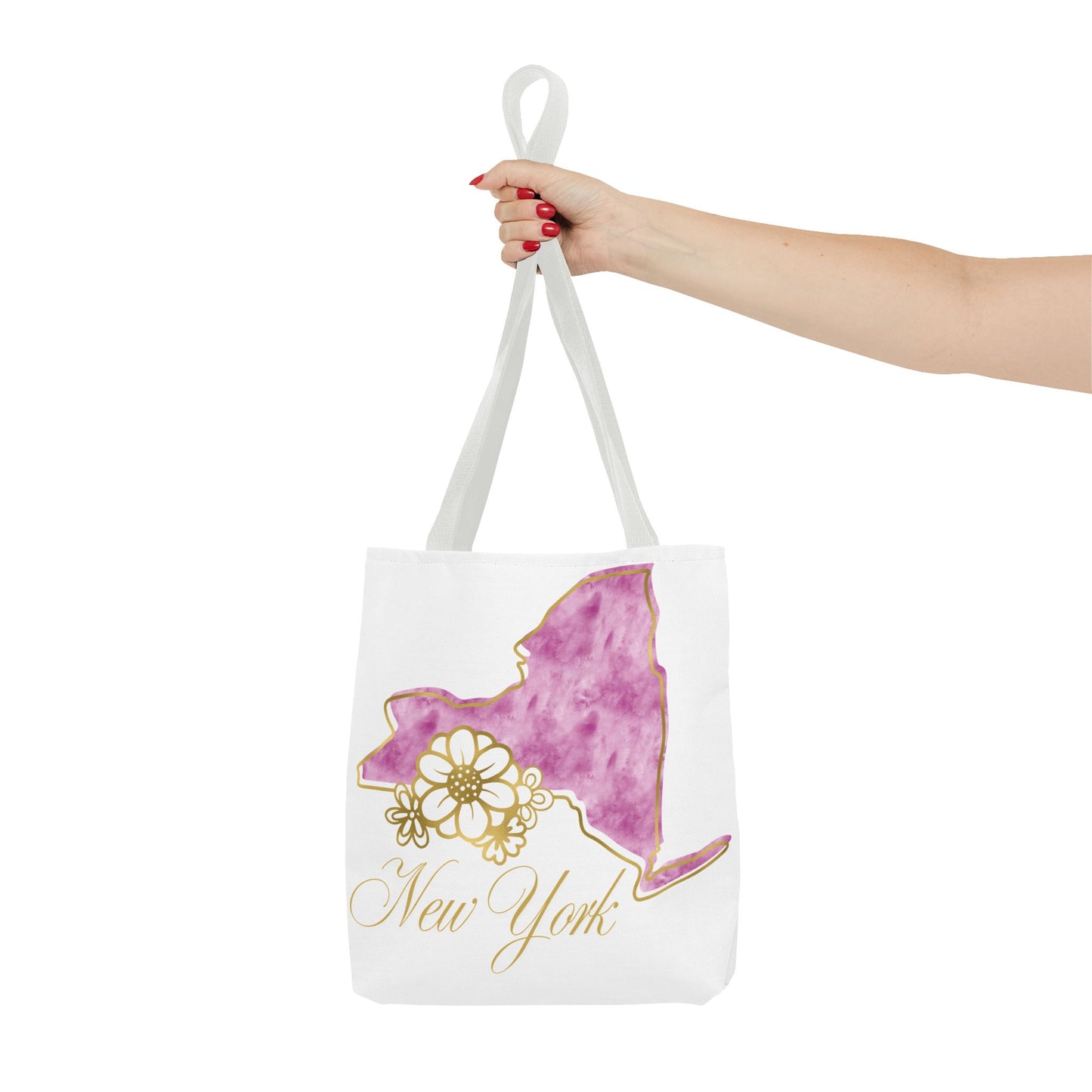 🗽 New York State Floral Tote Bag – Chic, Practical & City Charm 🌸