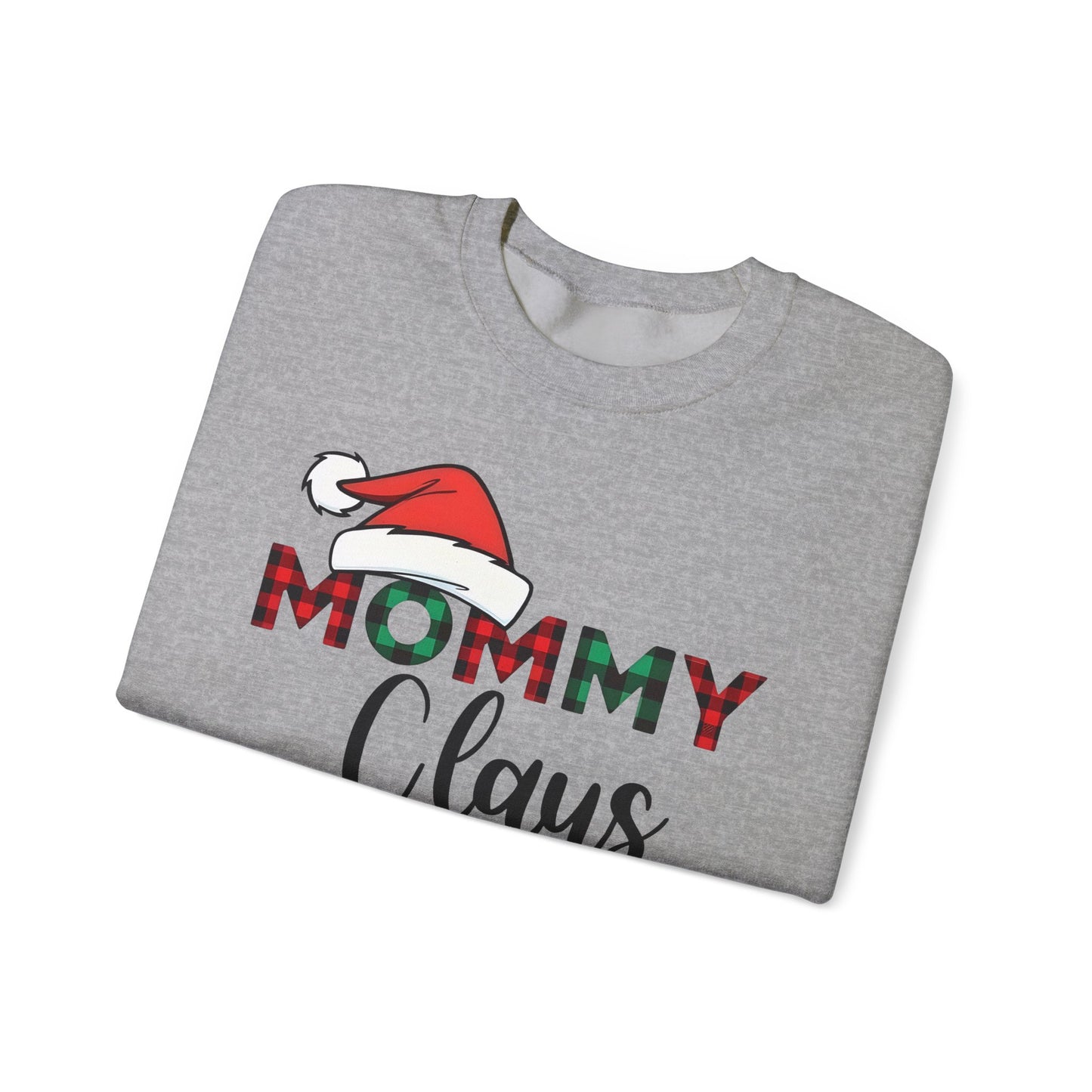 🎅❤️ Mommy Claus Sweatshirt – Festive Holiday Cheer in Cozy Style ❄️✨